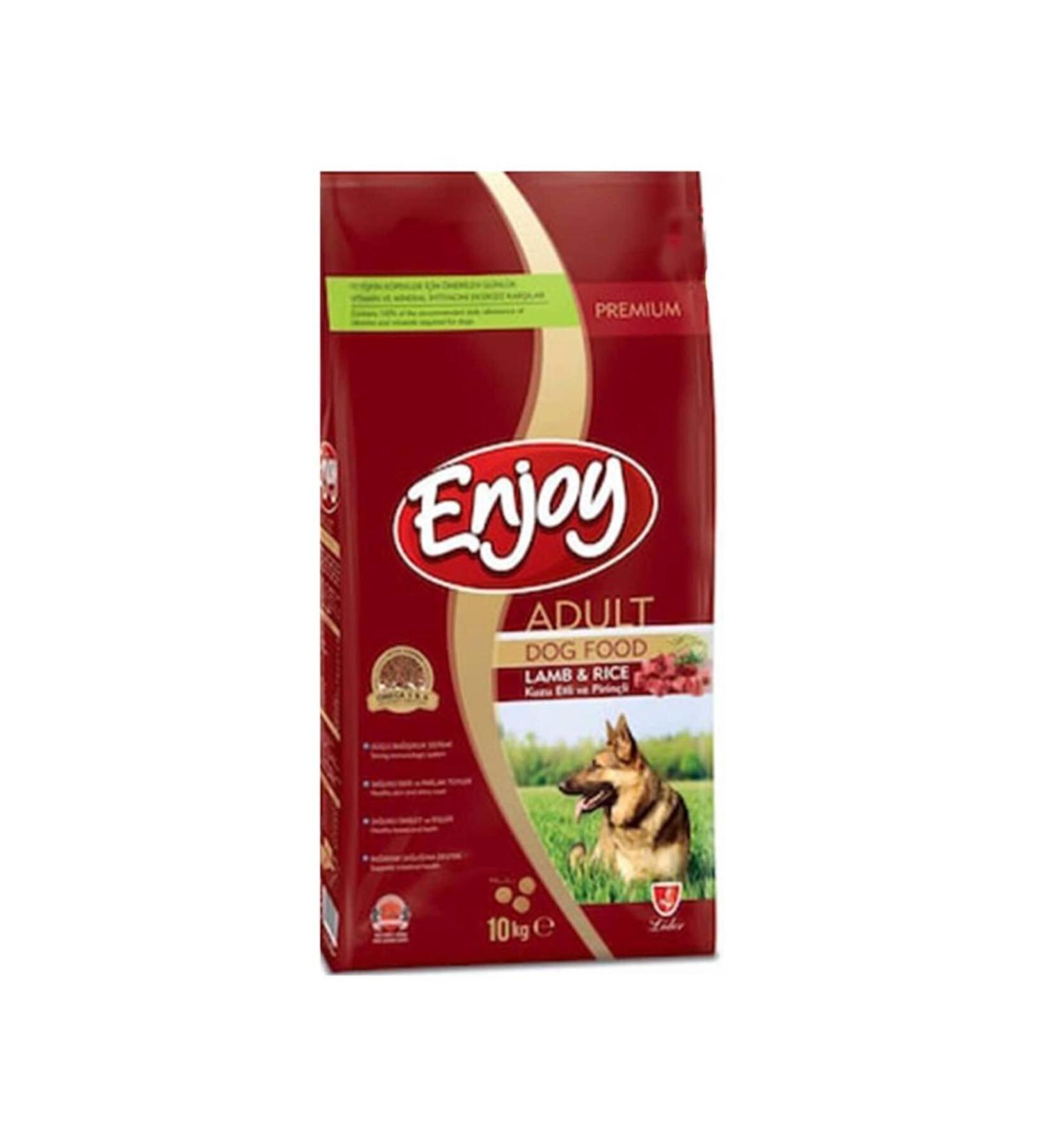 Enjoy Lamb and Rice 10 Kg Adult Dry Dog Food