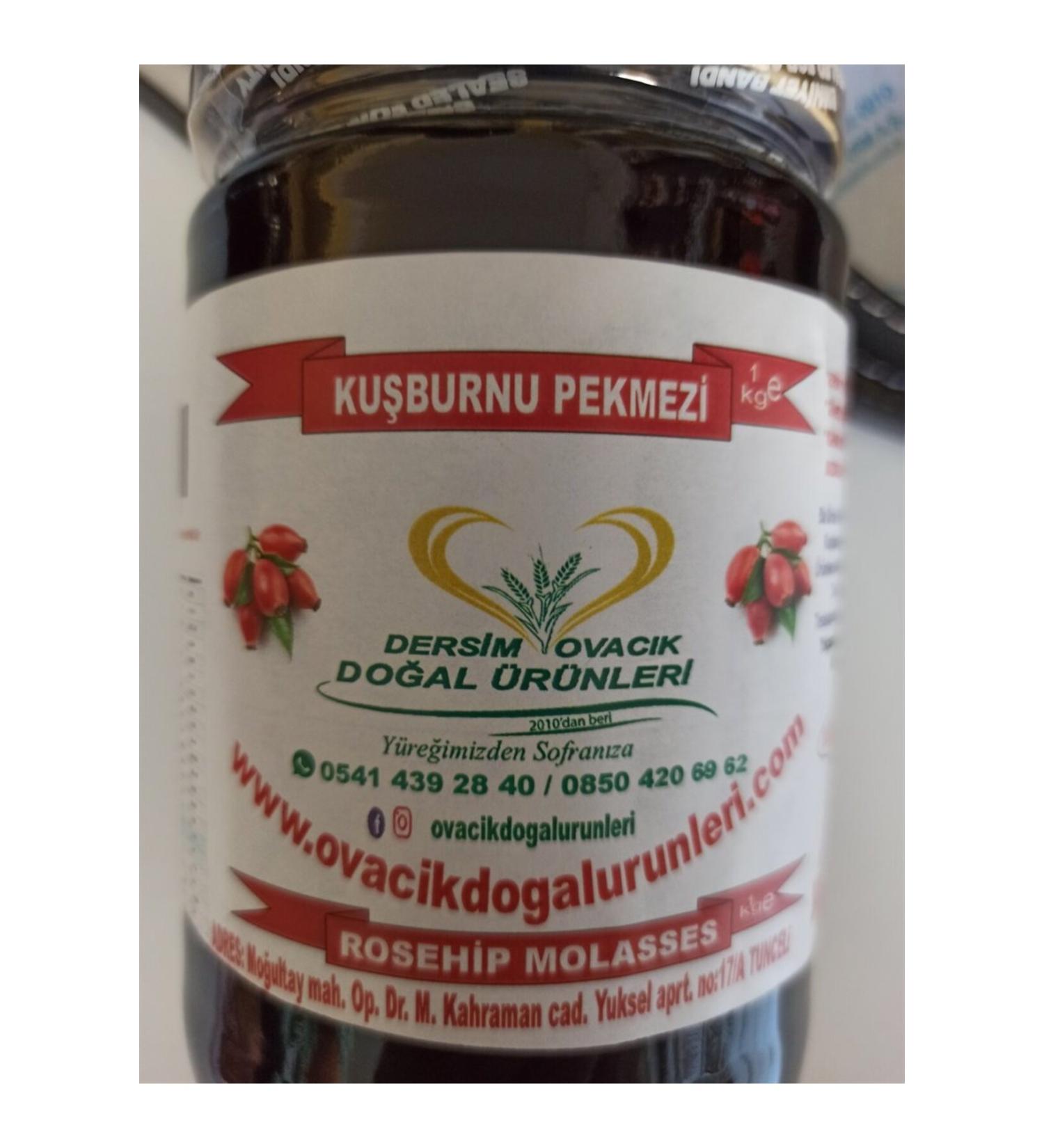 DERS M OVACIK NATURAL PRODUCTS ROSEHIP MOLASSES (800GR)