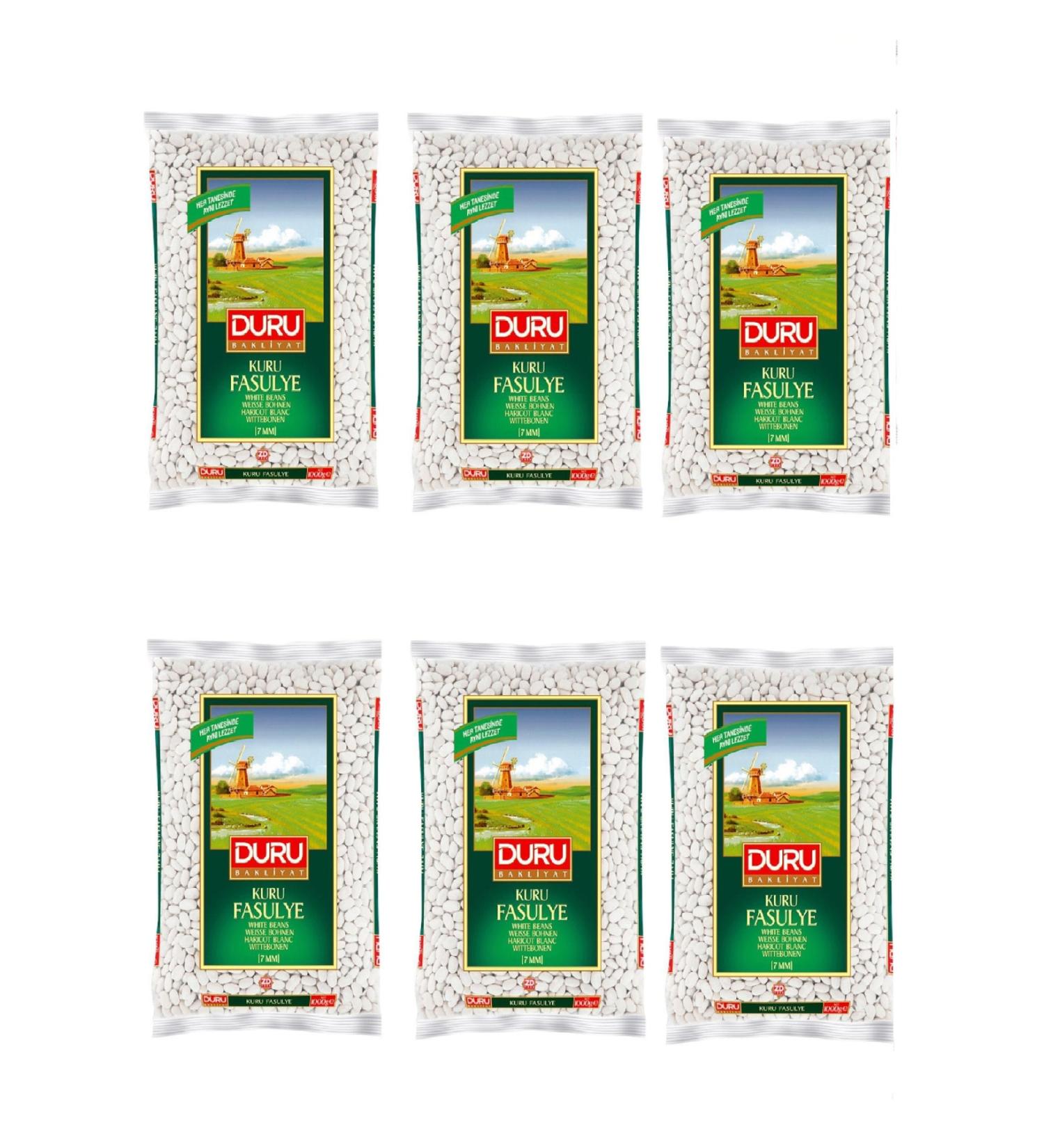 Duru Dried Beans 7mm 1 Kg X 6