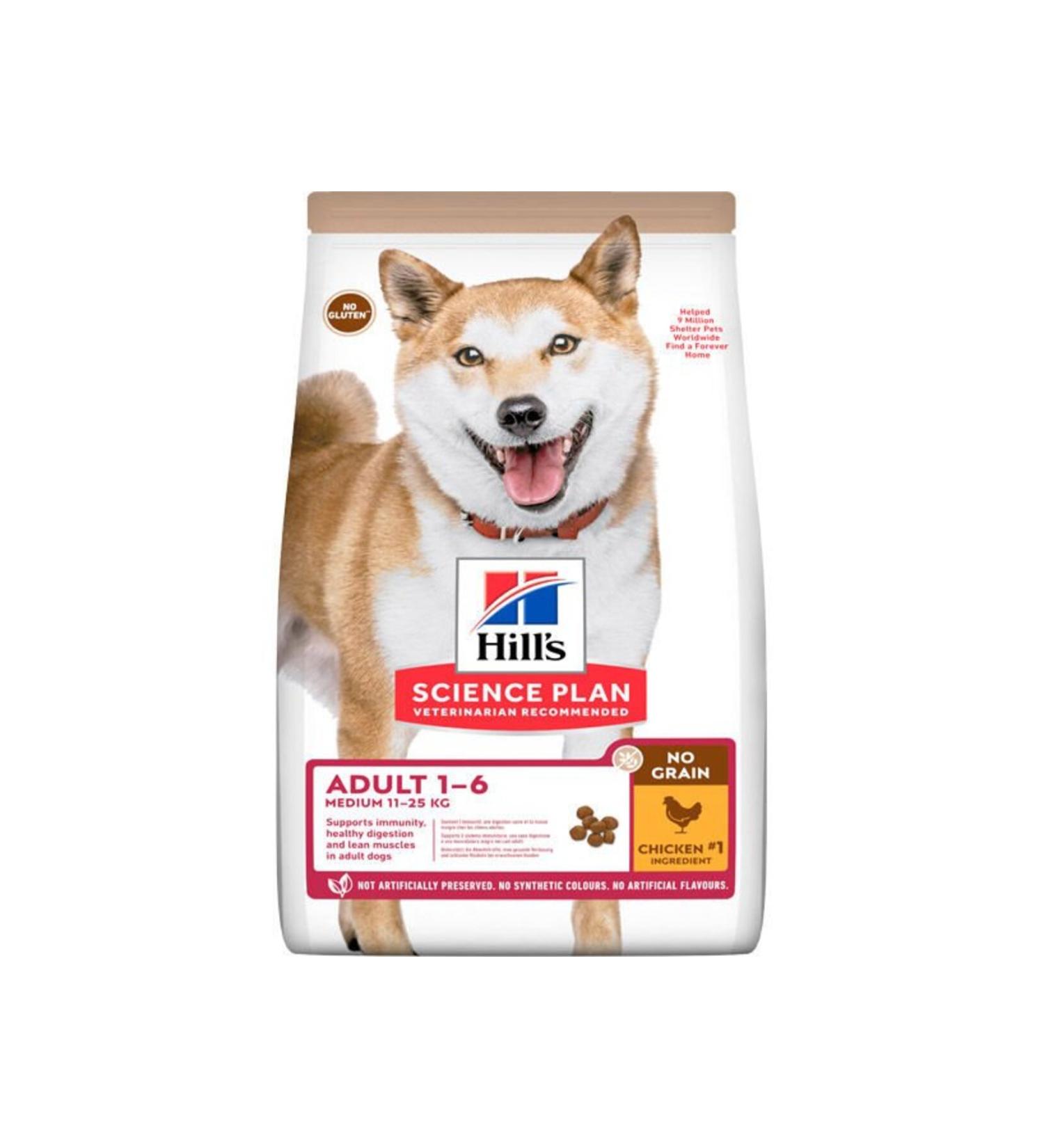 Hill's SCIENCE PLAN Grain-Free Chicken Medium Breed Adult Dog Food 12 Kg