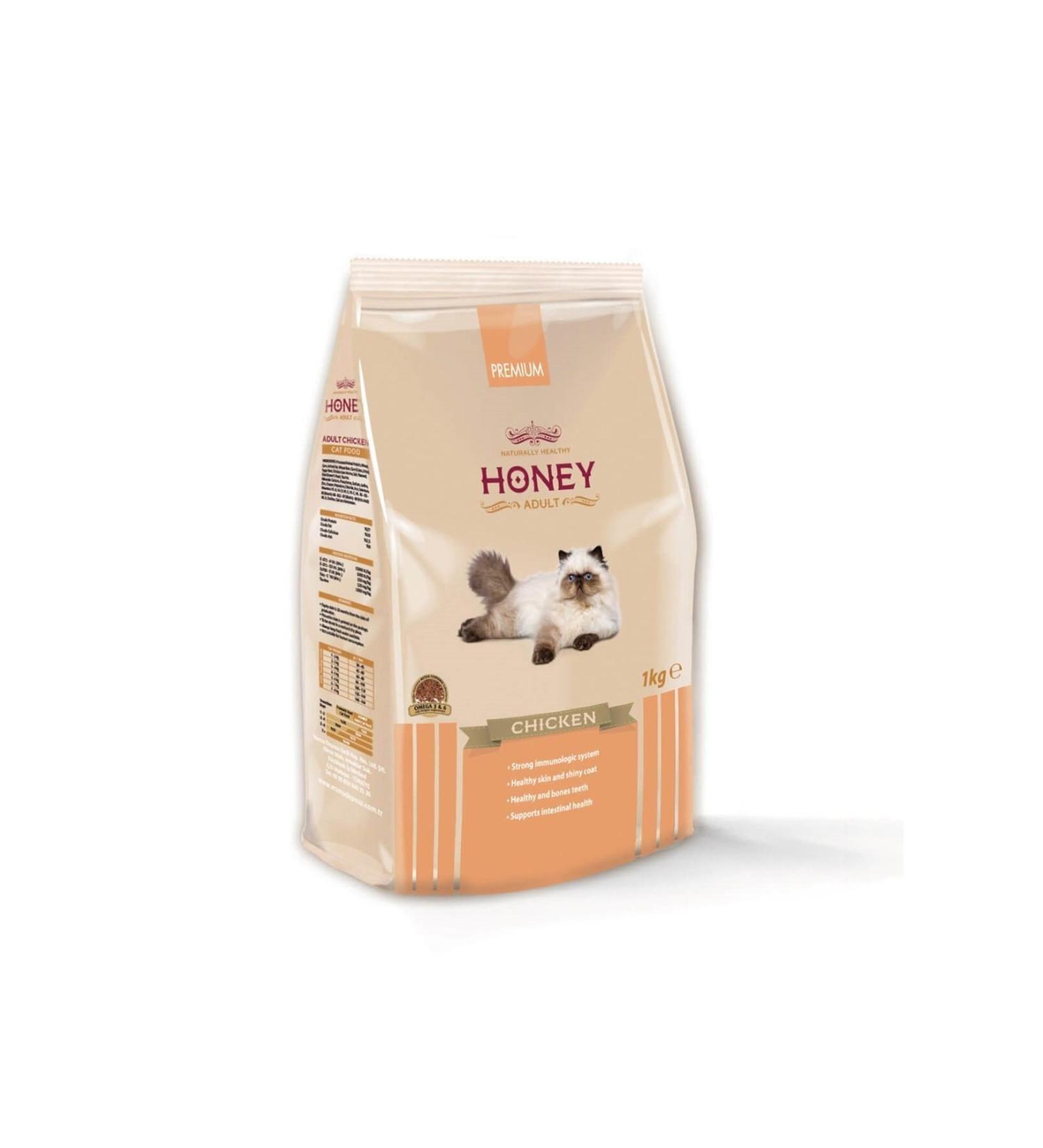 Honey Premium Chicken Adult Cat Food 1 kg