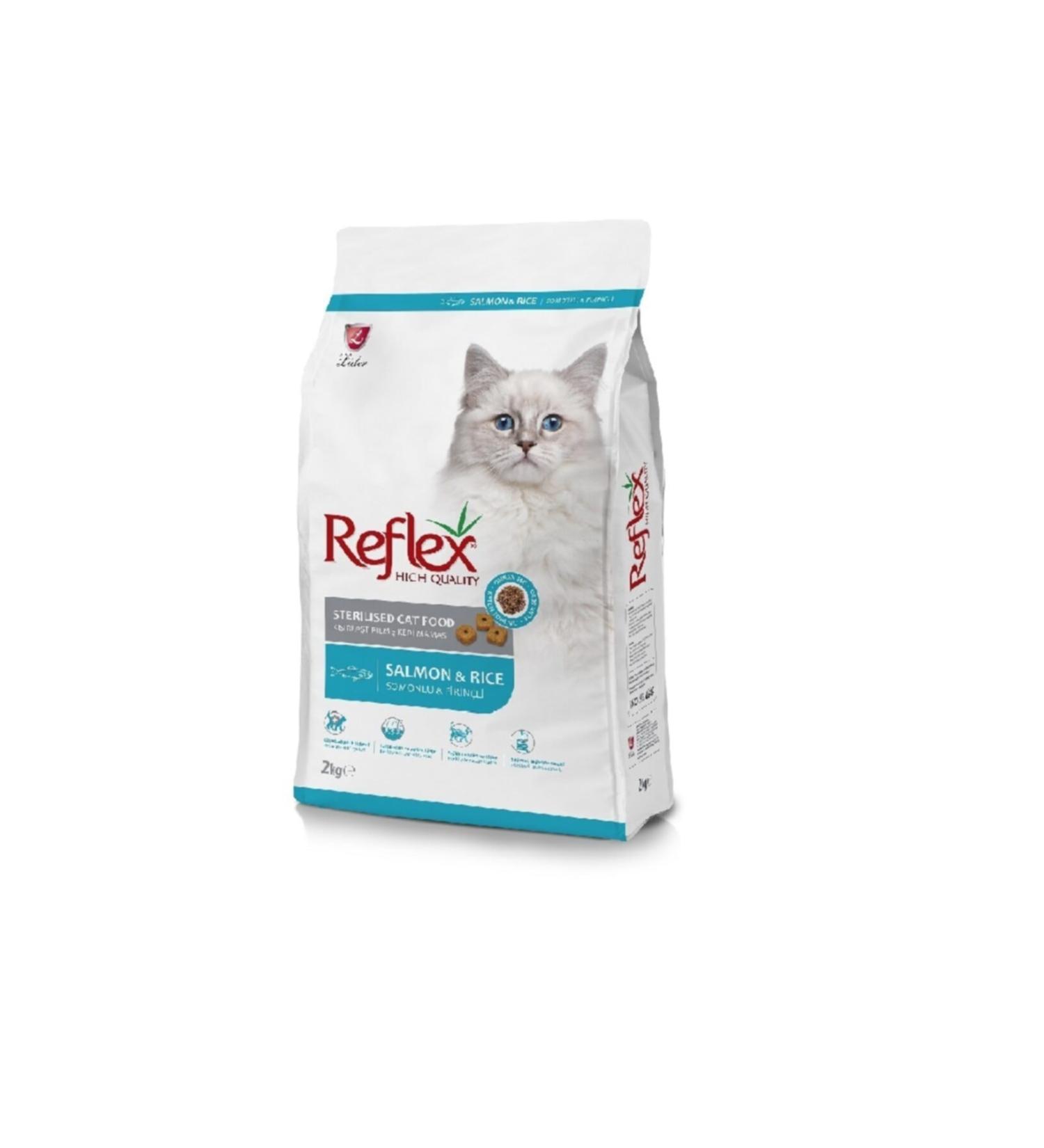 Reflex Salmon Rice Sterilized Adult Cat Food 2 Kg