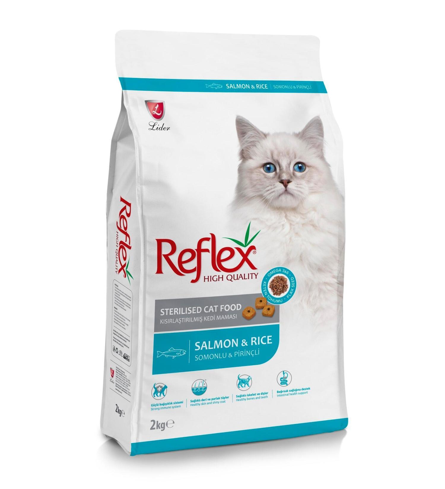Reflex Sterilized Adult Cat Food with Neutered Fish 2kg