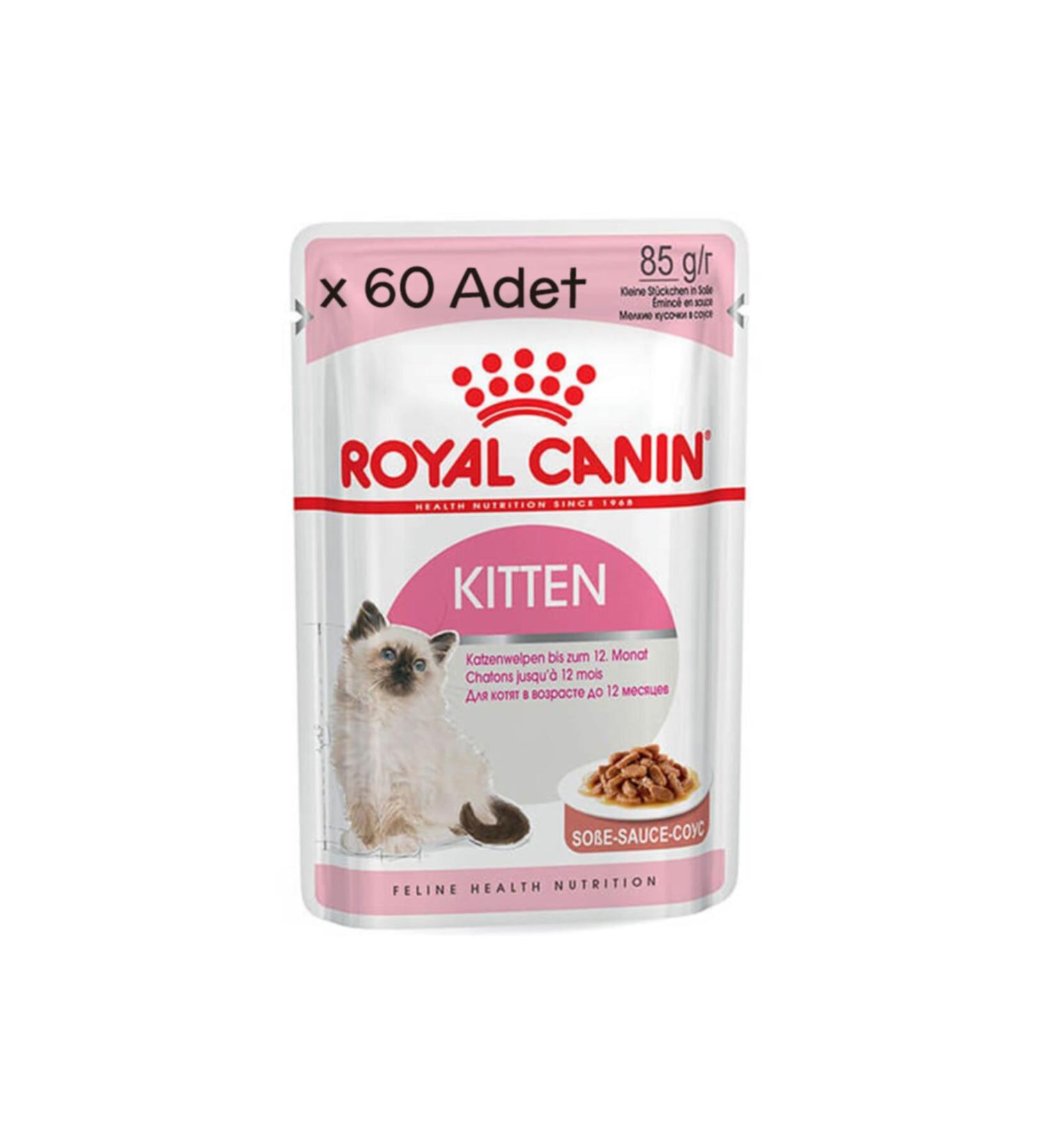 Royal Canin Kitten Gravy Kitten Canned Food 85 gr & 12