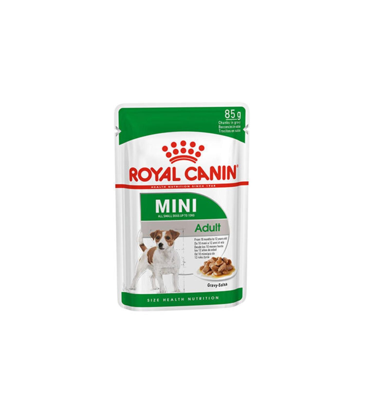 Royal Canin Mini Adult Pouch Adult Dog Canned Food 6x85 Gr