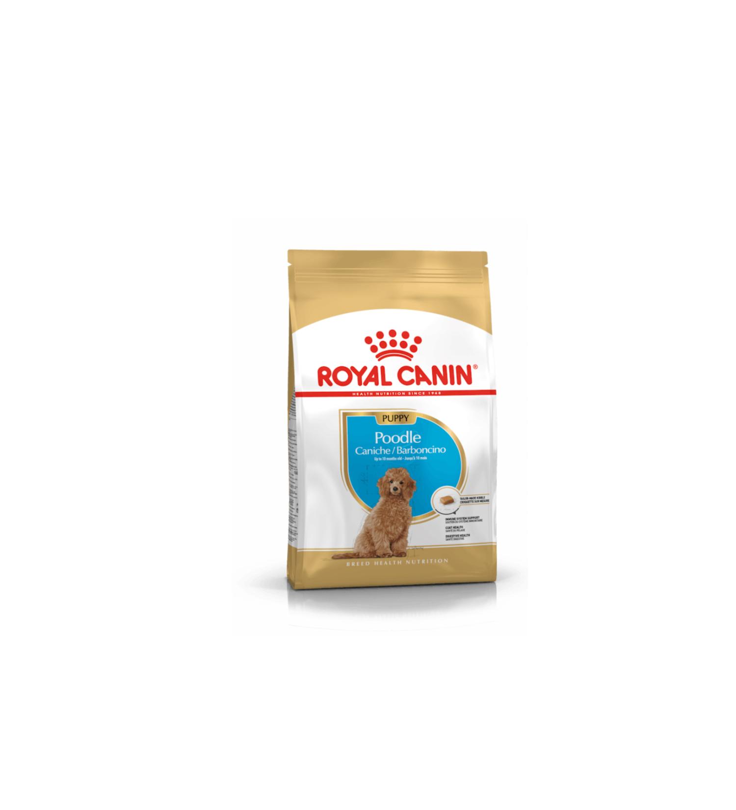 Royal Canin Poodle Puppy Dog Food 3 Kg + 2 Wooc Rewards 80 Gr