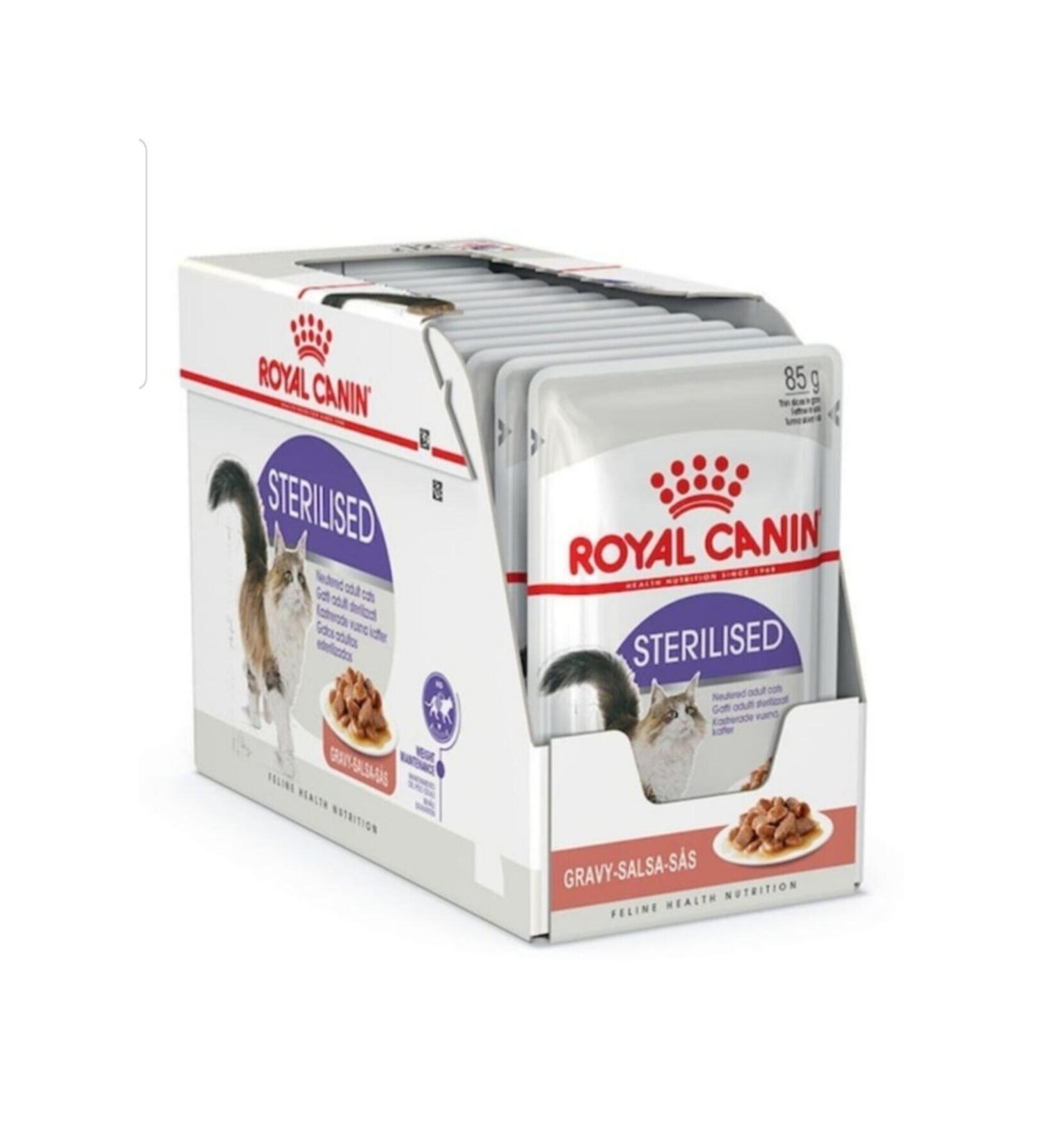 Royal Canin Sterilized Gravy Cat Canned Food 85 gr 12 Pack