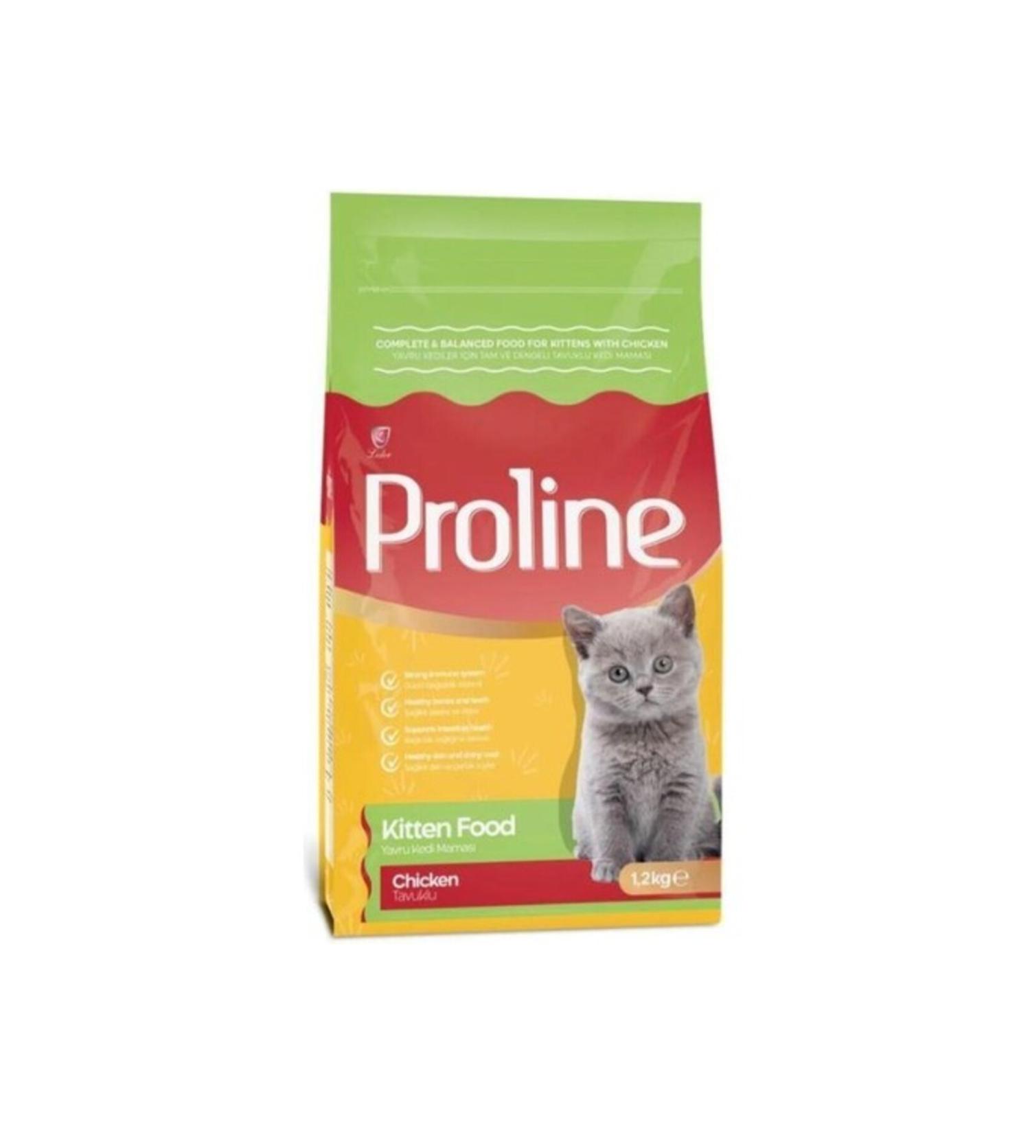 Proline Optium Adult Cat Food with Colorful Grains and Chicken 1.5 Kg Set of 3