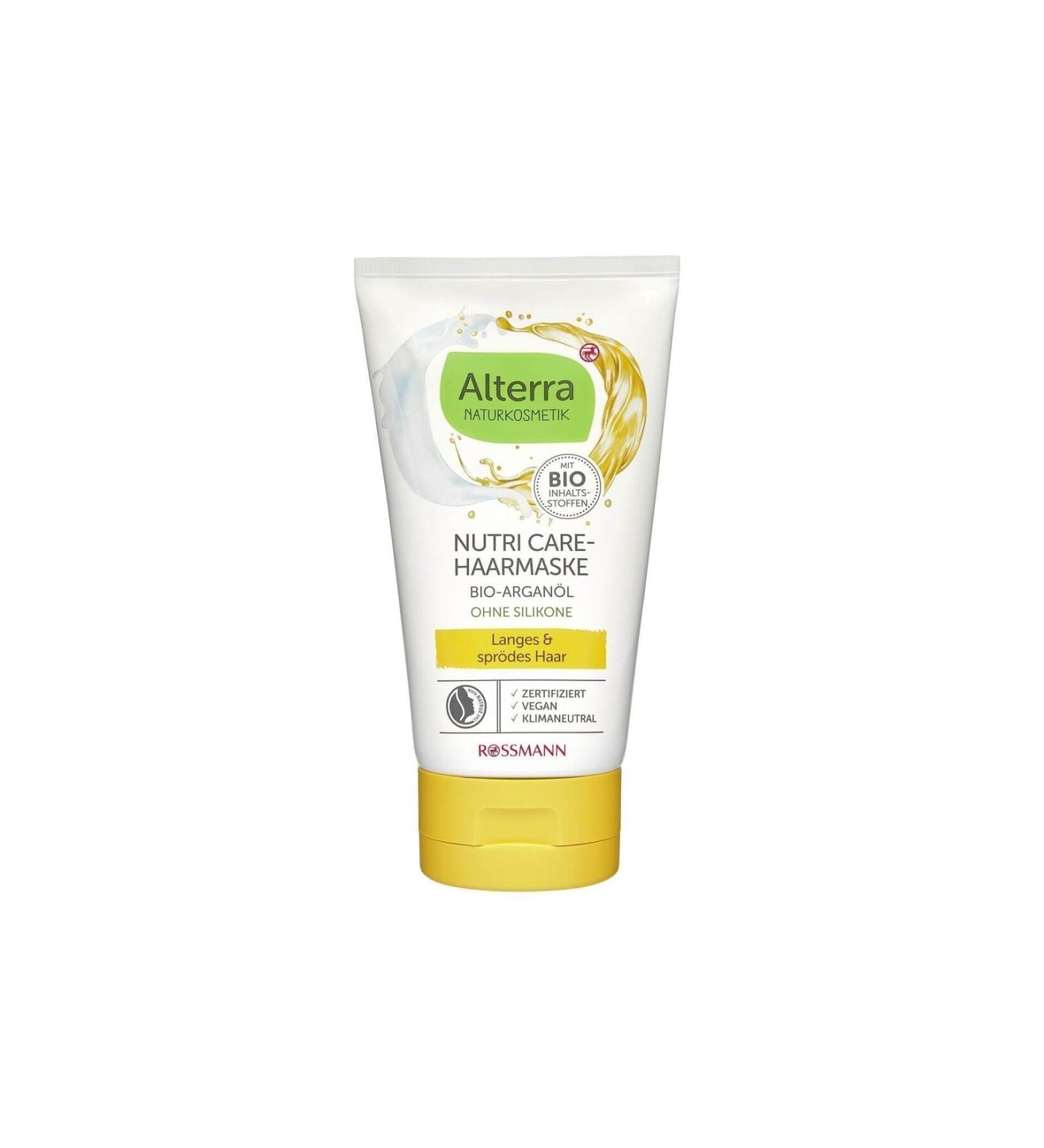 Alterra Argan Oil Hair Mask for Brittle Hair Nutricare 150 Ml