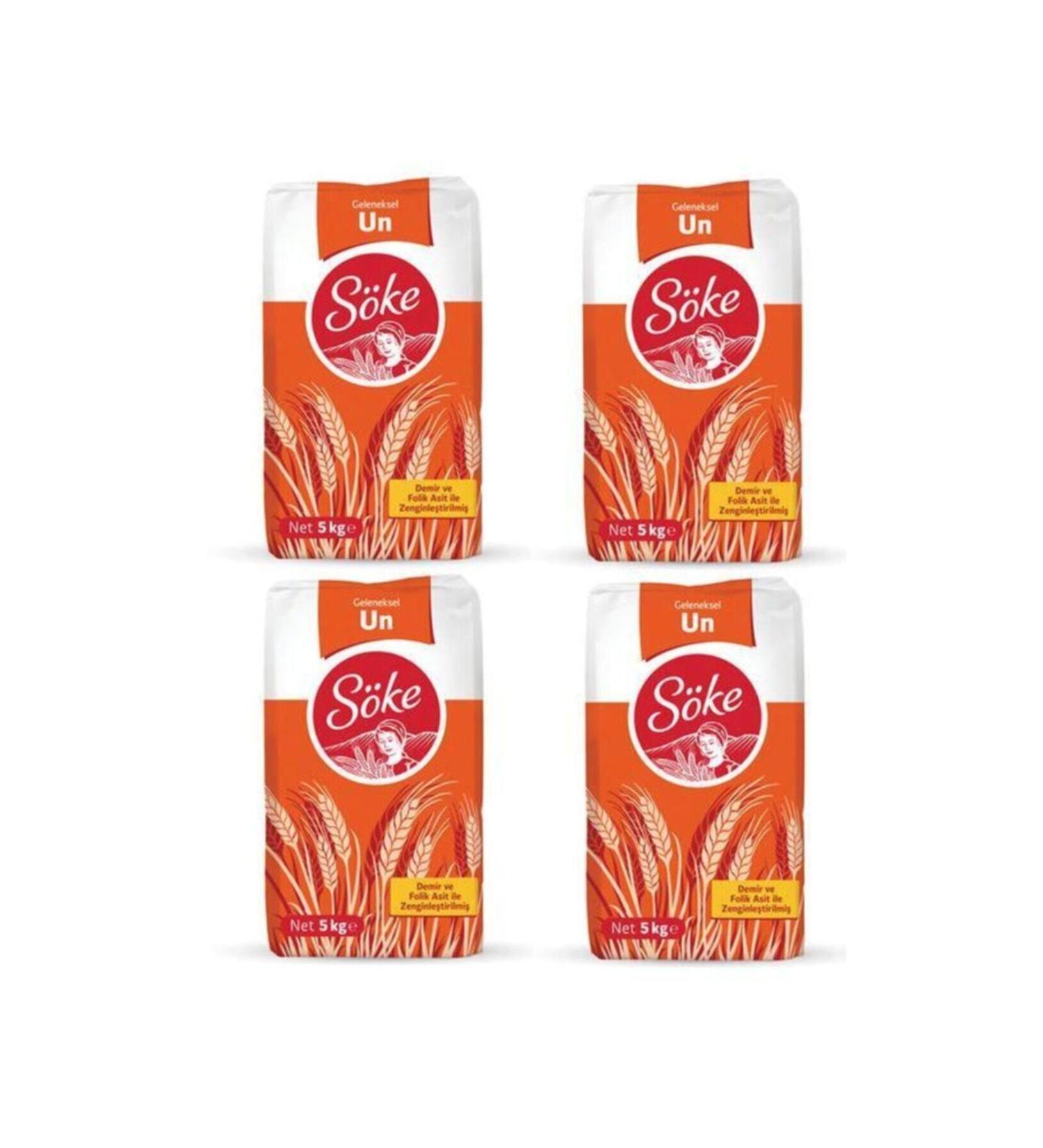 S ke Traditional Flour 5 Kg 4 Pieces