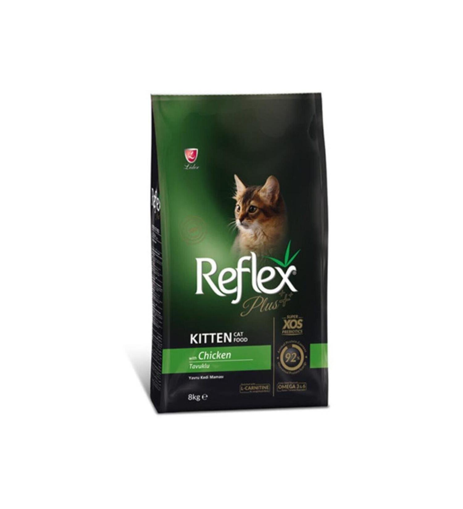 Reflex Plus Kitten Chicken Kitten Cat Food 1.5 Kg (SHADOW AV)