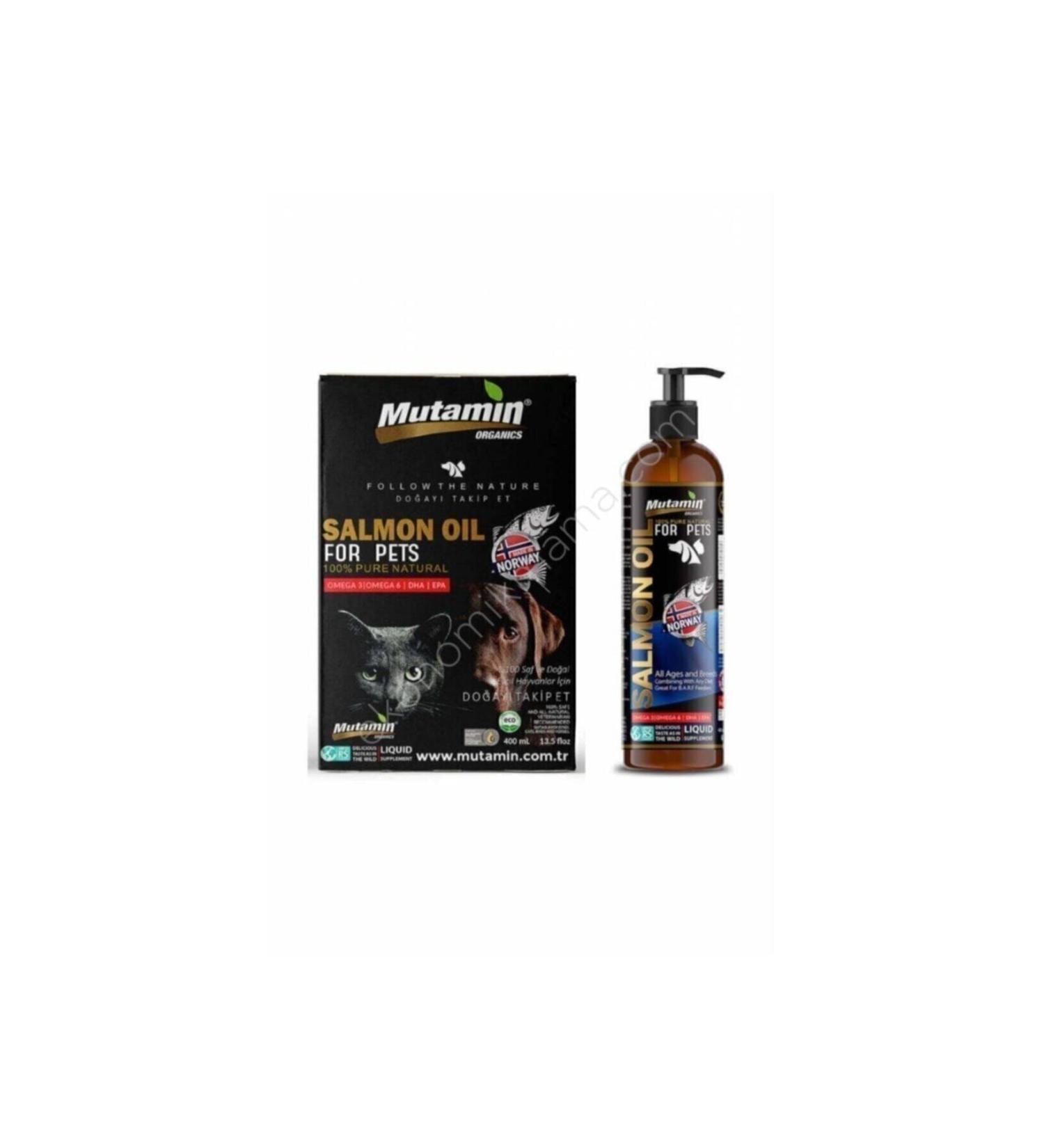 Mutamin Organics Norwegian Salmon Fish Oil 400 ml 09/2023