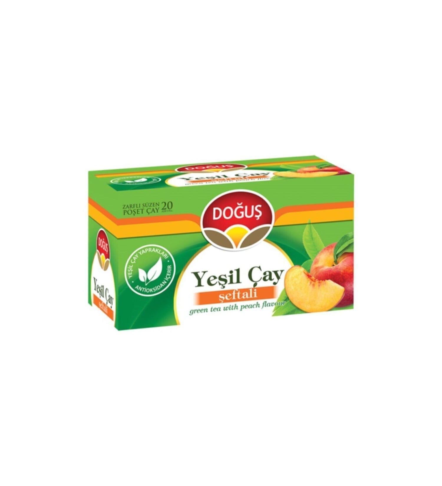 Do u Green Tea Peach 5 Pieces 20 x 1.75 gr Filter Bag