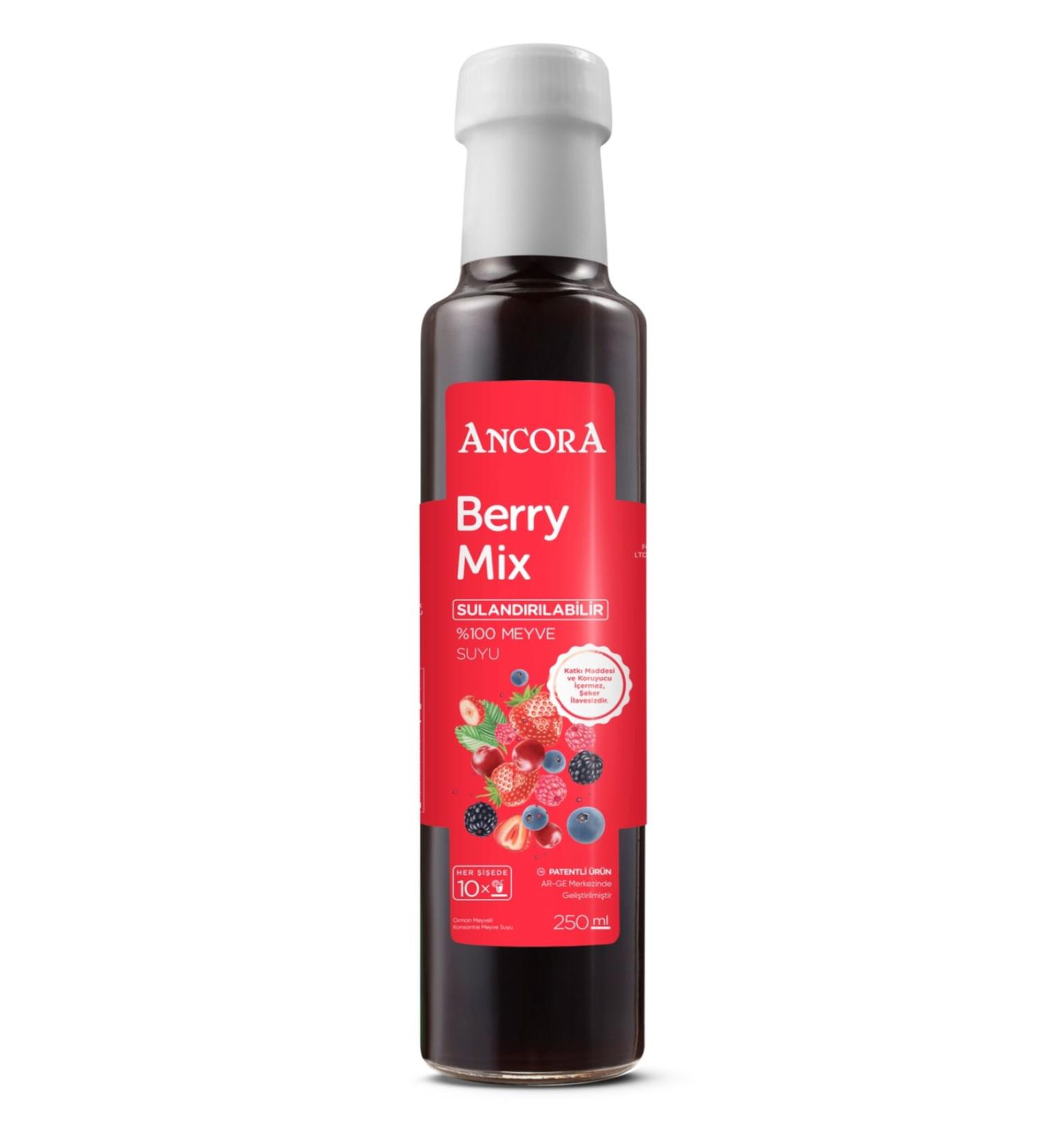 ANCORA LIFE Ancora Mixed Fruit Juice (0 Fruit) 250mlx12 Pieces