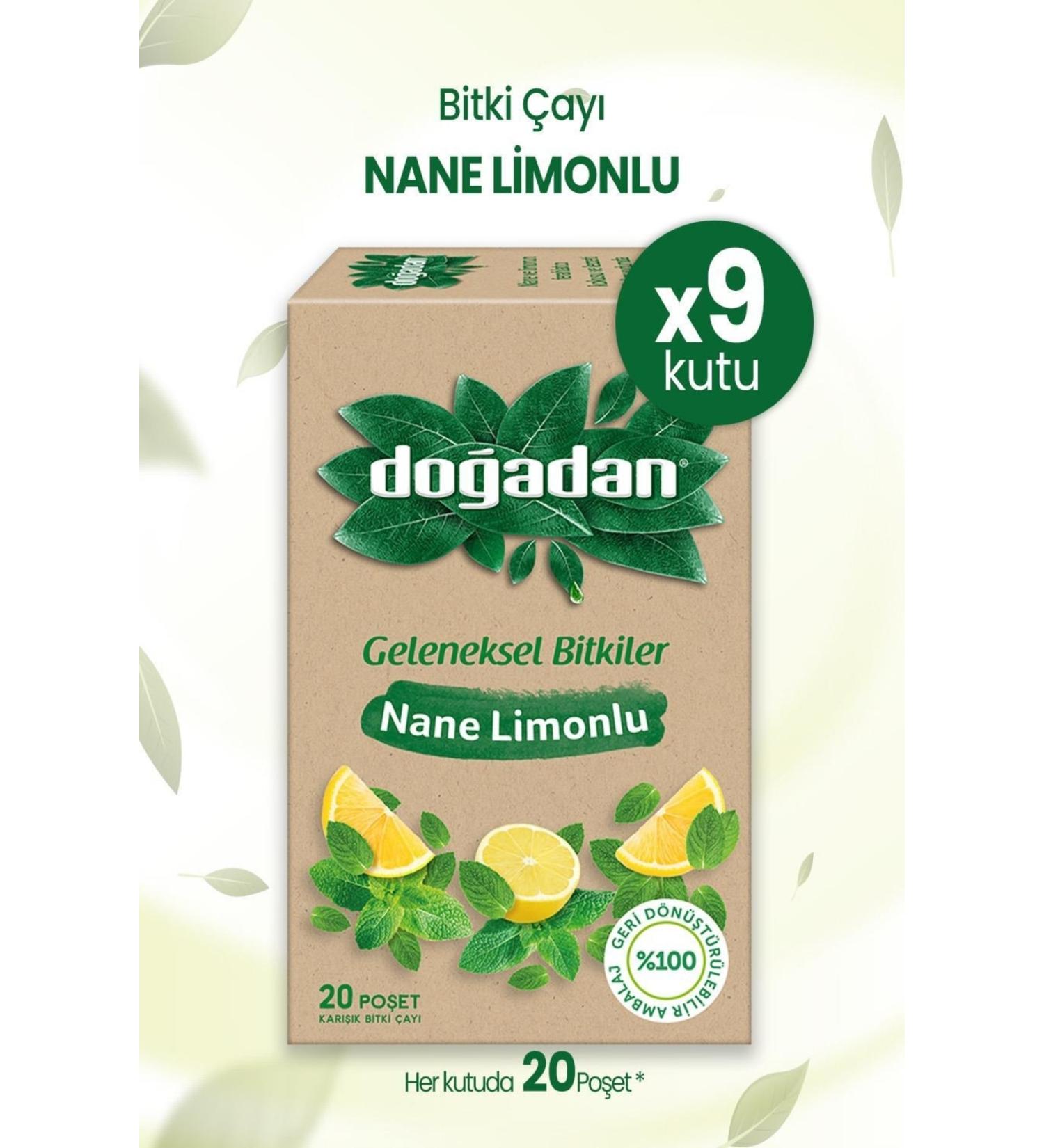 Mint Lemon Herbal Tea from Nature