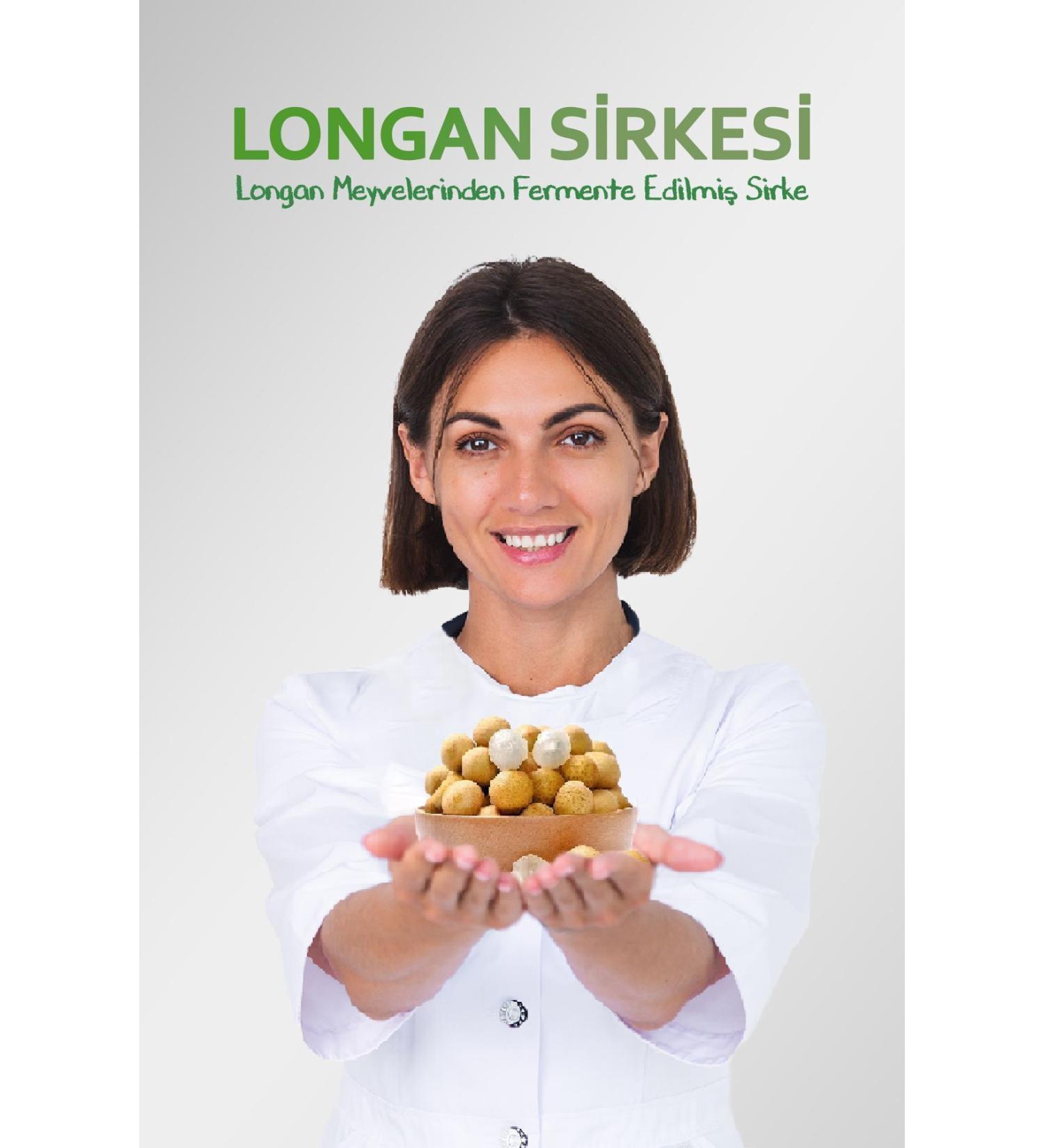 Narcissa Natural Longan Fruit Detox Vinegar Helps to Eliminate Edema 250ml