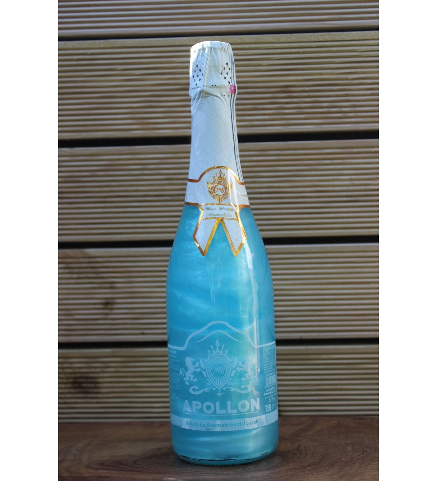 Non-Alcoholic Carbonated Beverage Bule Hawaii Flavored Apollon - Buy Online on GoSupps.com