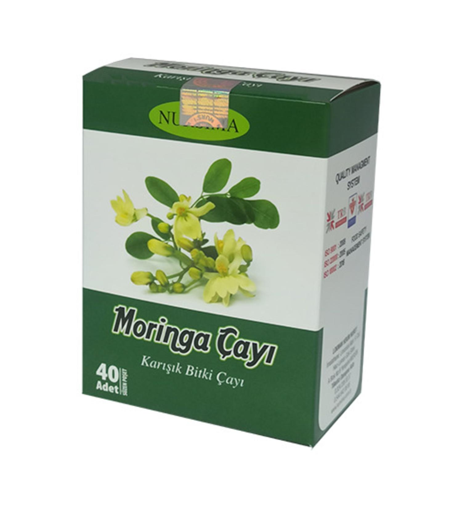 Nursima Moringa Mixed Herbal Tea 40 Filtering Bags