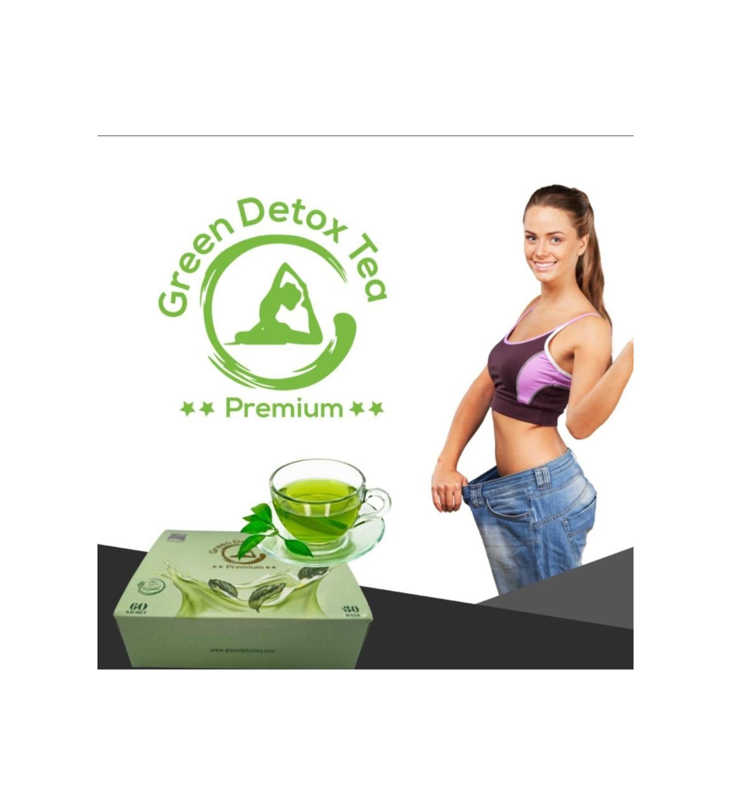 Green Detox Tea Premium 1 Month Use - Buy Online on GoSupps.com
