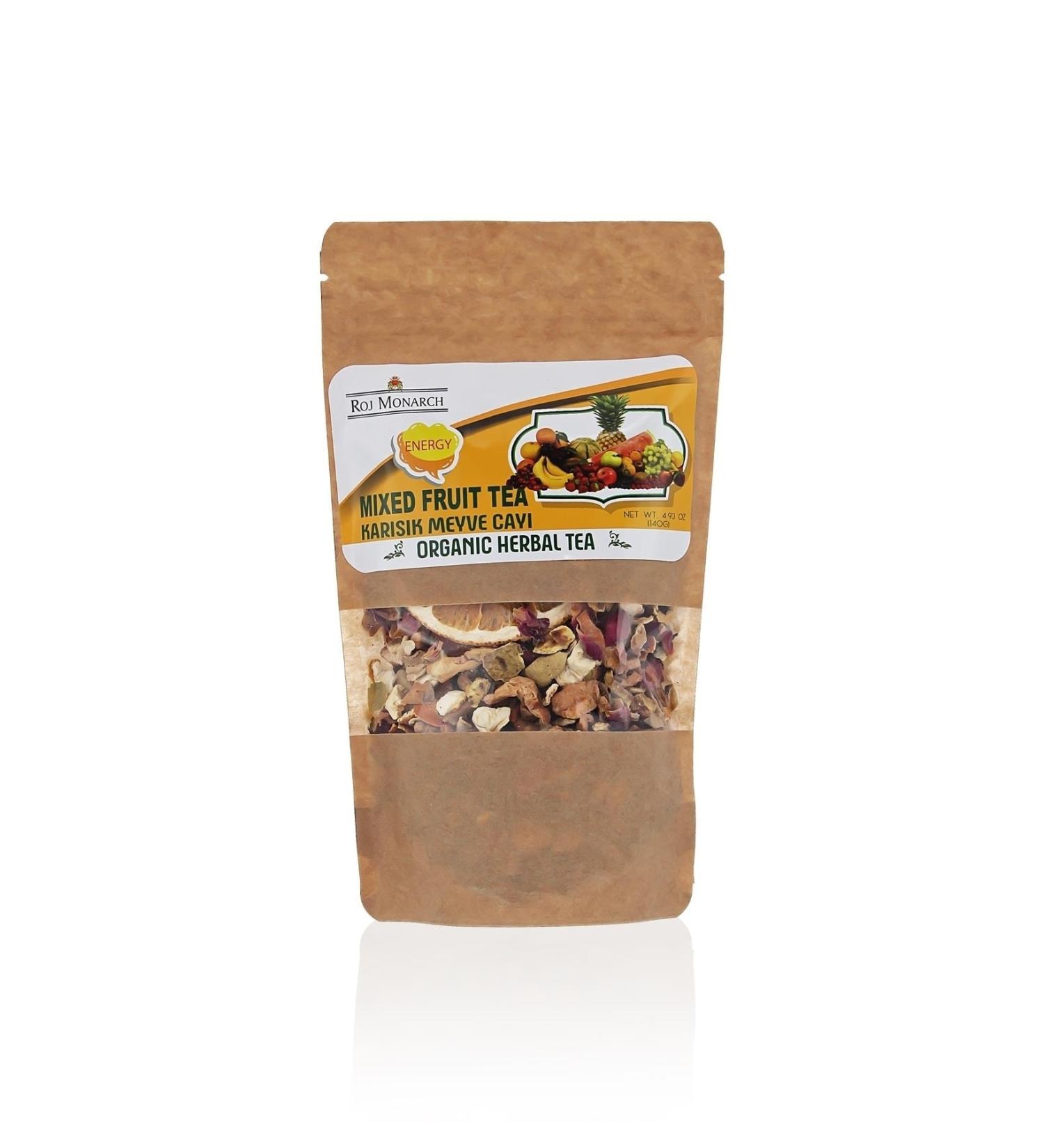 Roj Monarch Organic Mixed Fruit Tea 140 gr