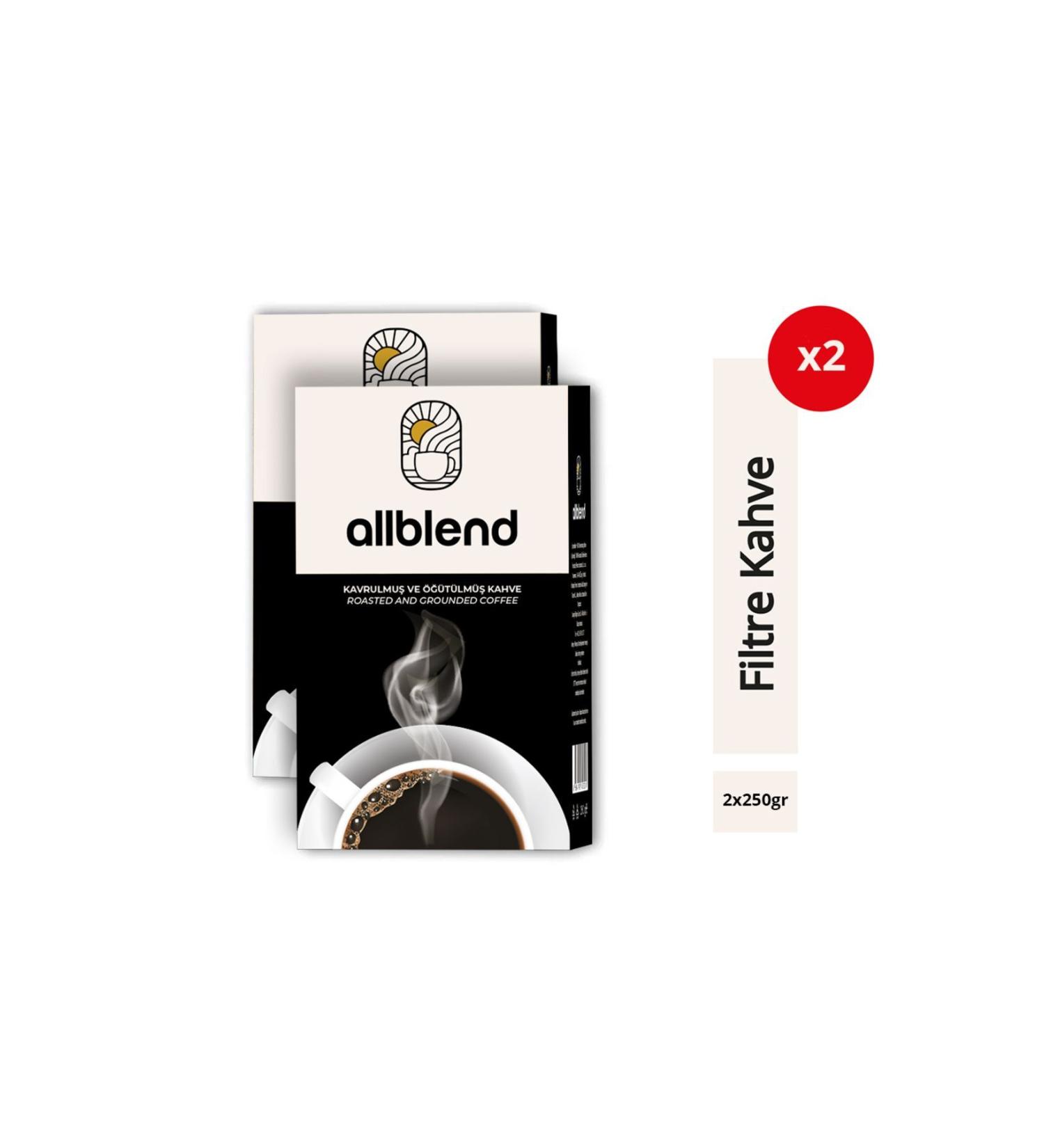 AllBlend Filter Coffee 250 gr. x 2 Pieces