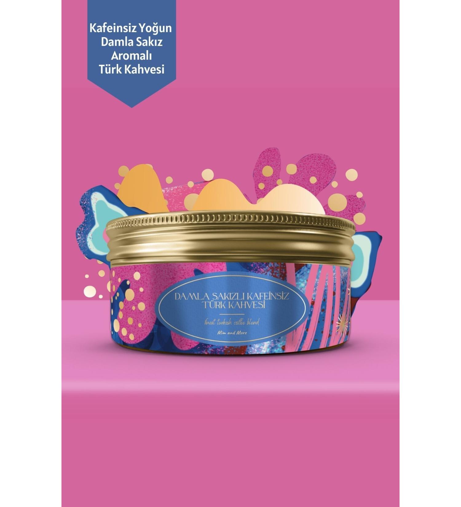 Mim and More Mastic Flavored Decaf Turkish Coffee Mastic Flavored Decaf Turkish Coffee 150 Gr - Buy Online on GoSupps.com