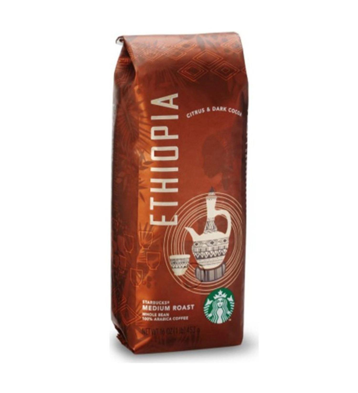 Starbucks Ethiopia Filter Coffee 250 gr Ground for Coffee Machine