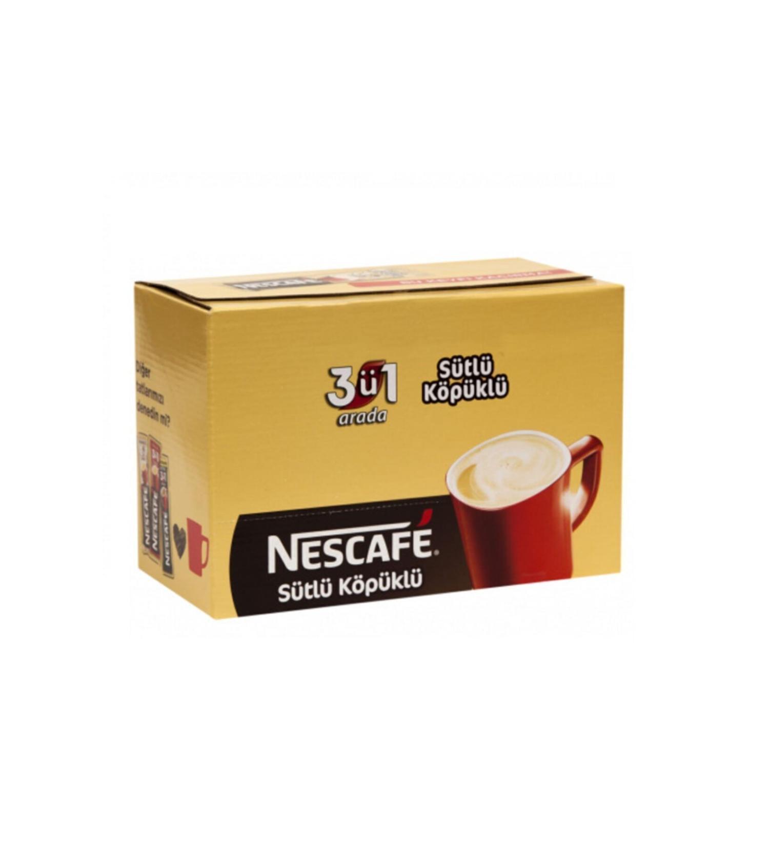 Nescafe 3 in 1 Milky Foam Coffee 2 X 72 Pack 17.4 gr - Buy Online on GoSupps.com