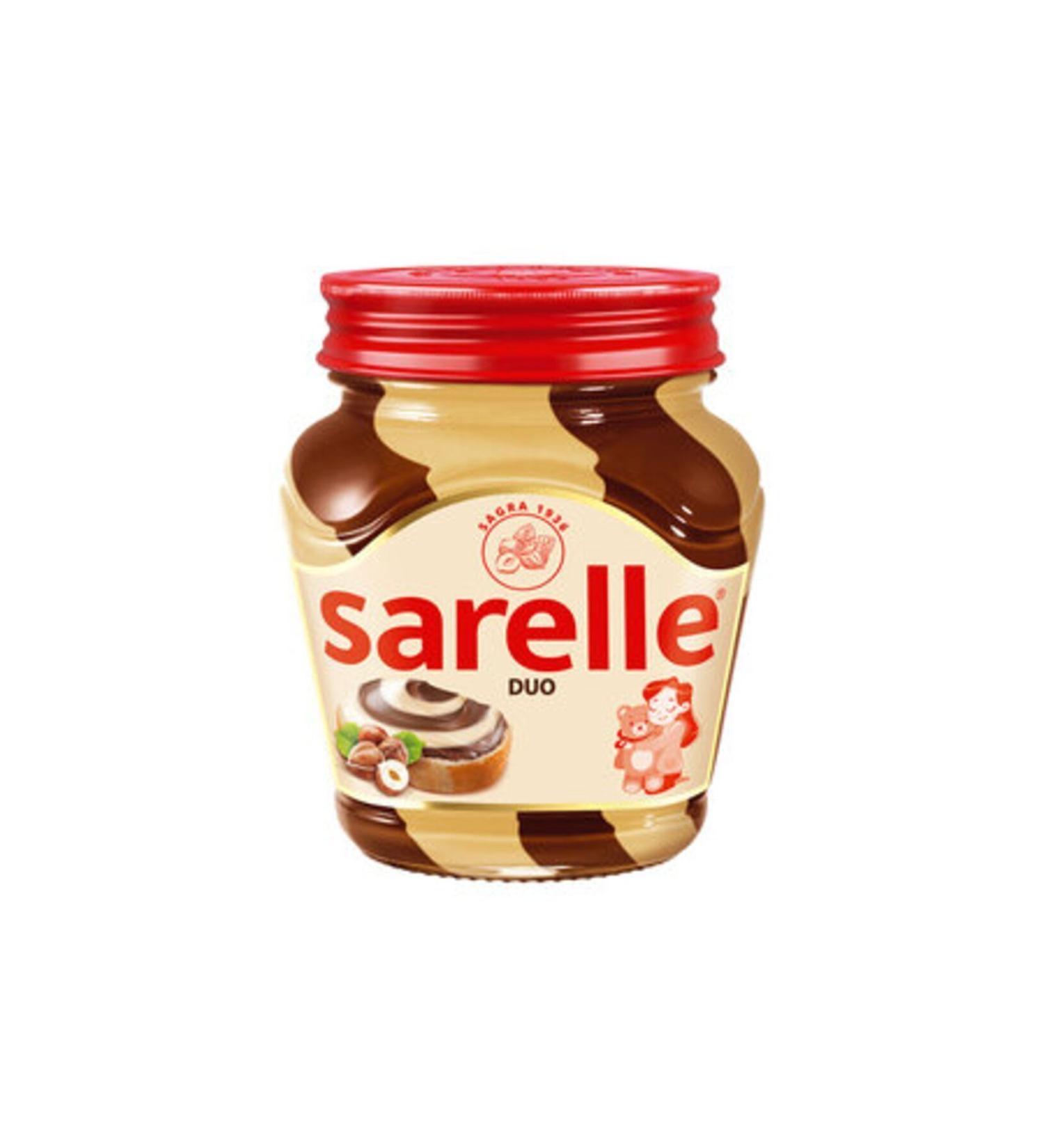 Sarelle Duo Milk Cocoa Hazelnut Cream 350 Gr
