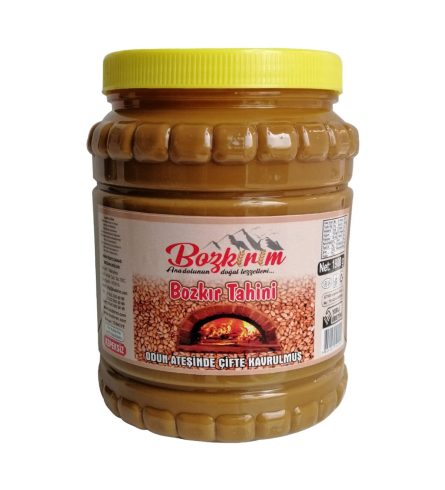 Bozk r m Bozk r Tahini Bran-Free Tahini Plastic Box 1900gr