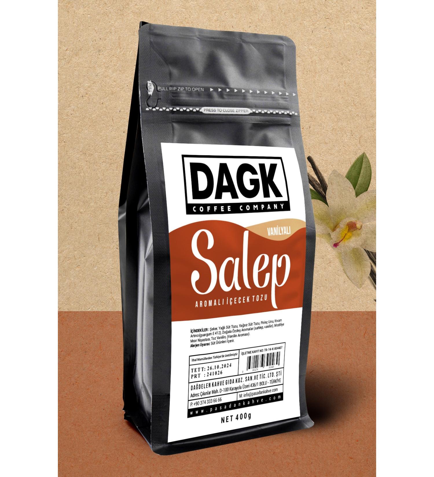 Dagk Vanilla Salep 400g (FLAVOURED POWDER DRINK)