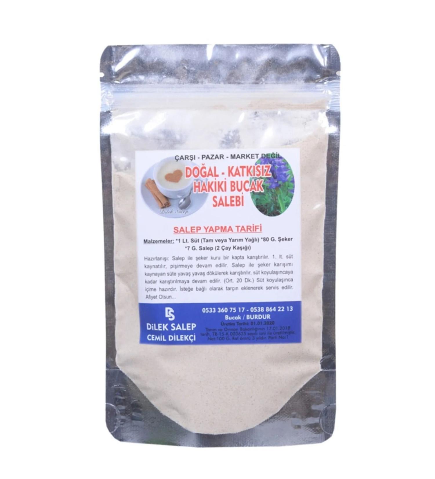 DilekSalep Bucak salep 25 g