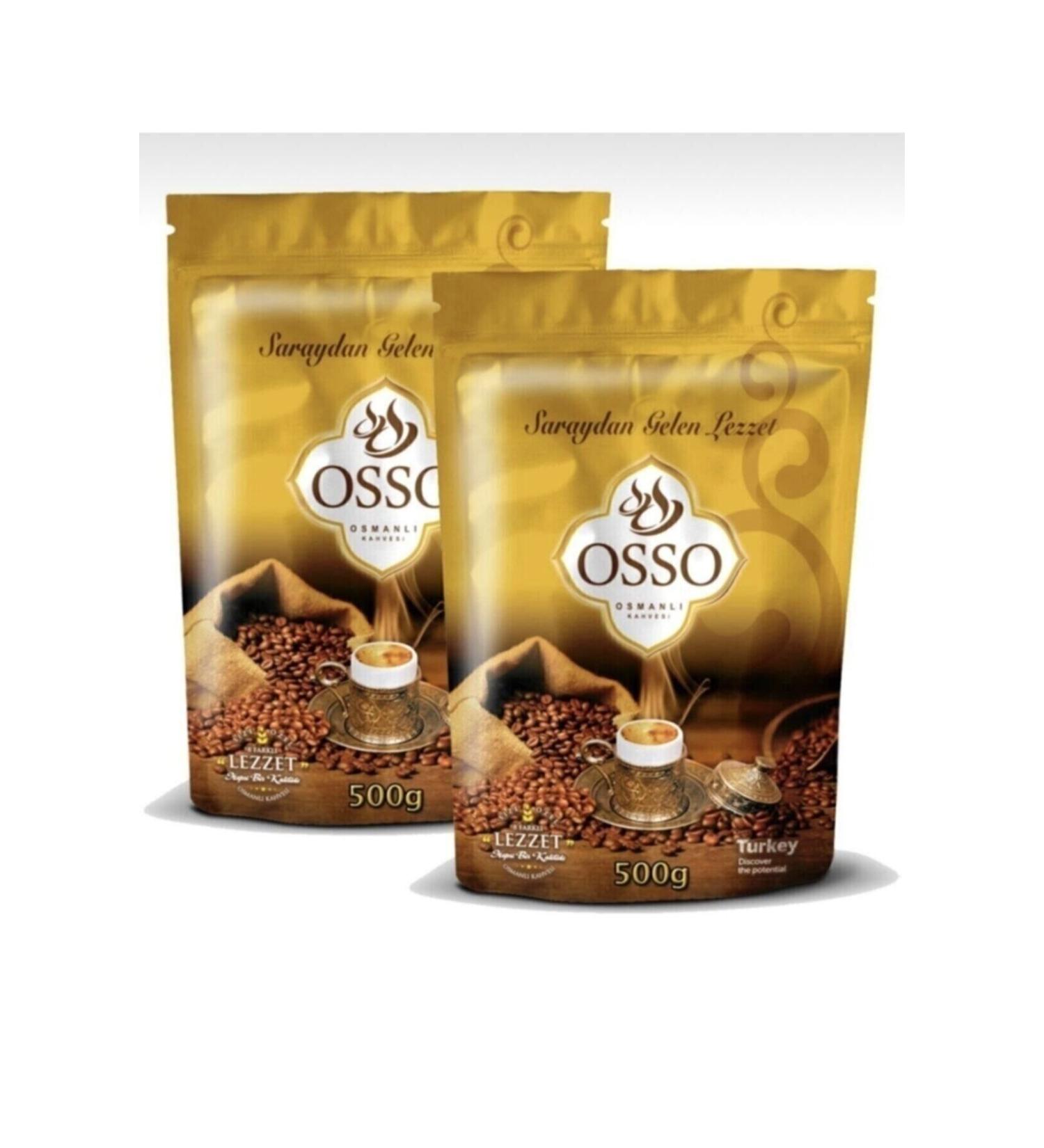 OSSO COFFEE Osso Ottoman Coffee 500 Gr X 2 Pieces - Buy Online on GoSupps.com