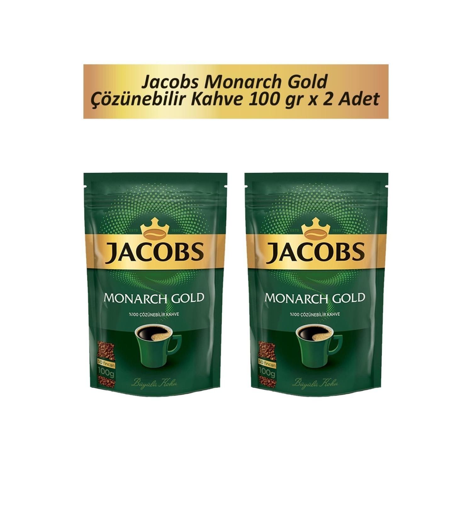Jacobs Monarch Gold Coffee 100 Gr X 2