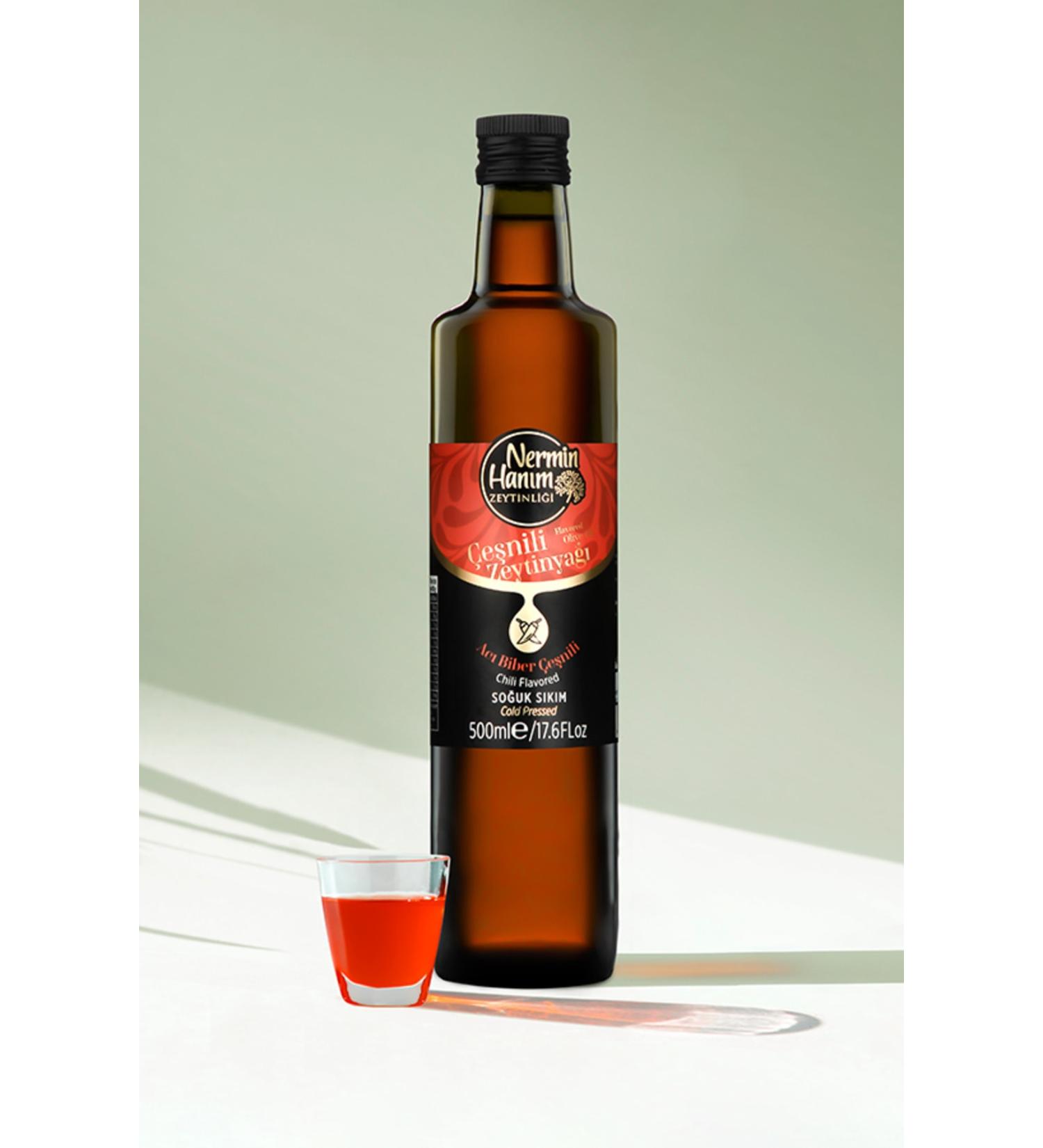 Nermin Han m Olive Grove Hot Pepper Flavored Olive Oil