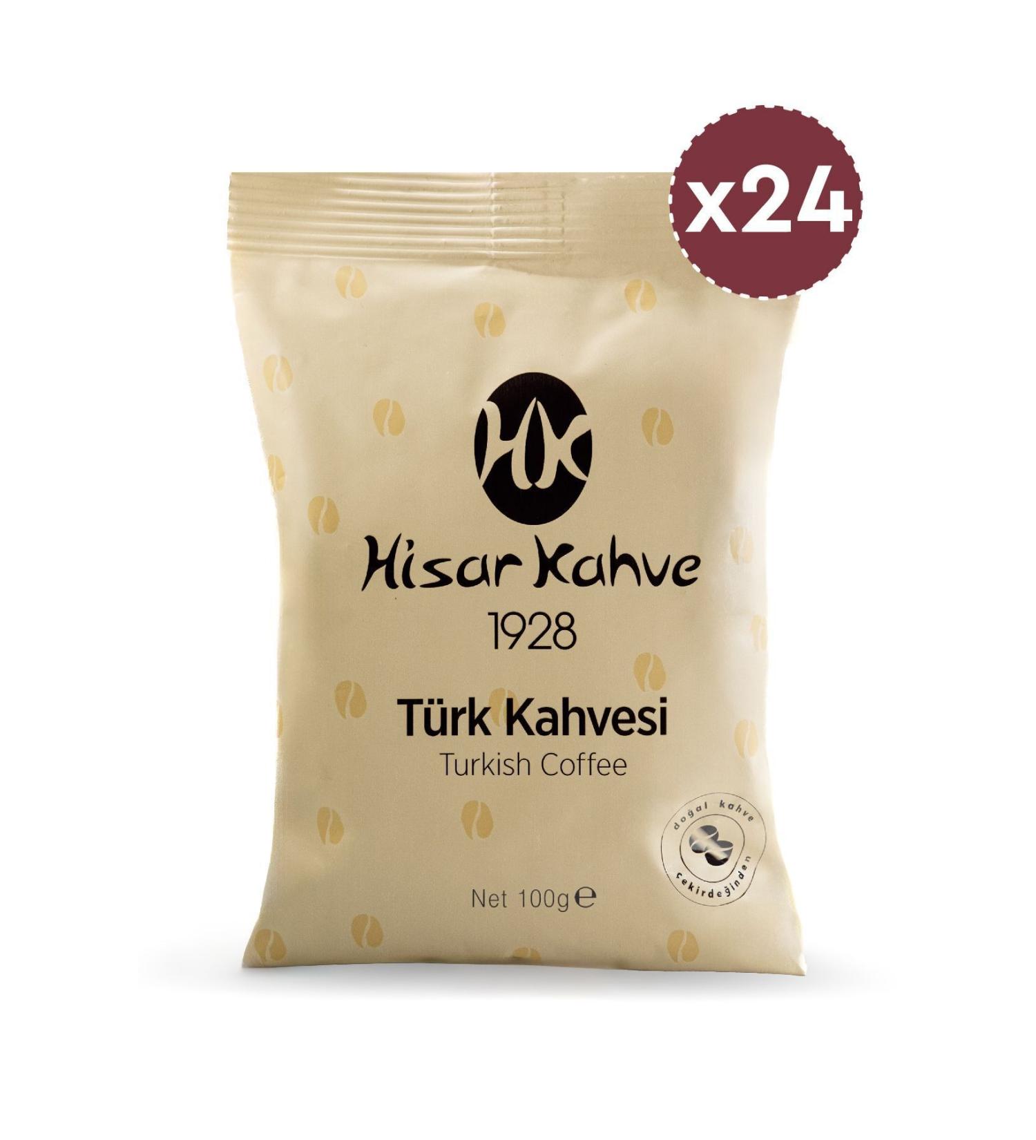 Hisar Coffee Hisar Turkish Coffee 100g (x24)