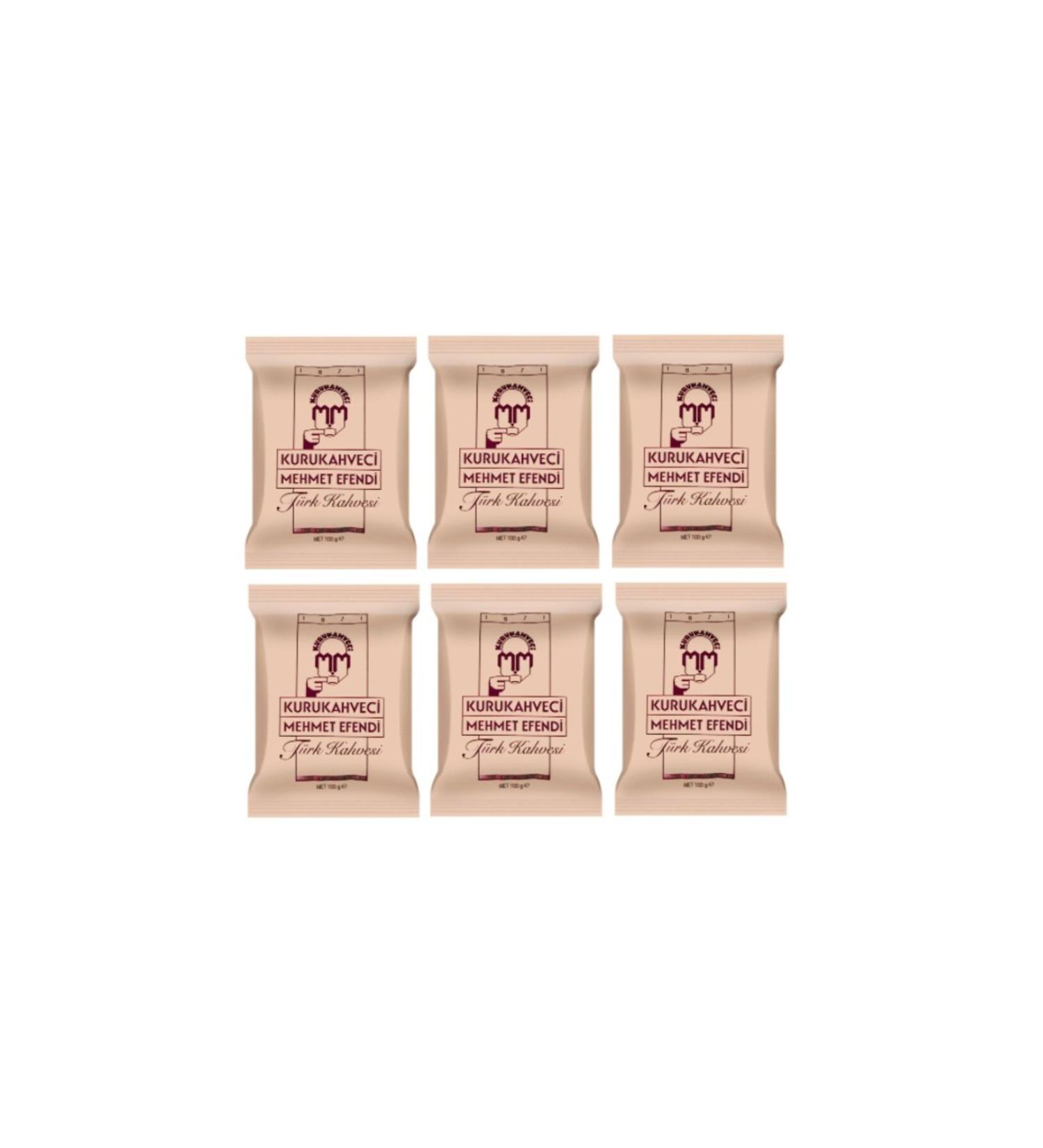 Mehmet Efendi Mehmet Efendi Turkish Coffee 100 Gr X 6