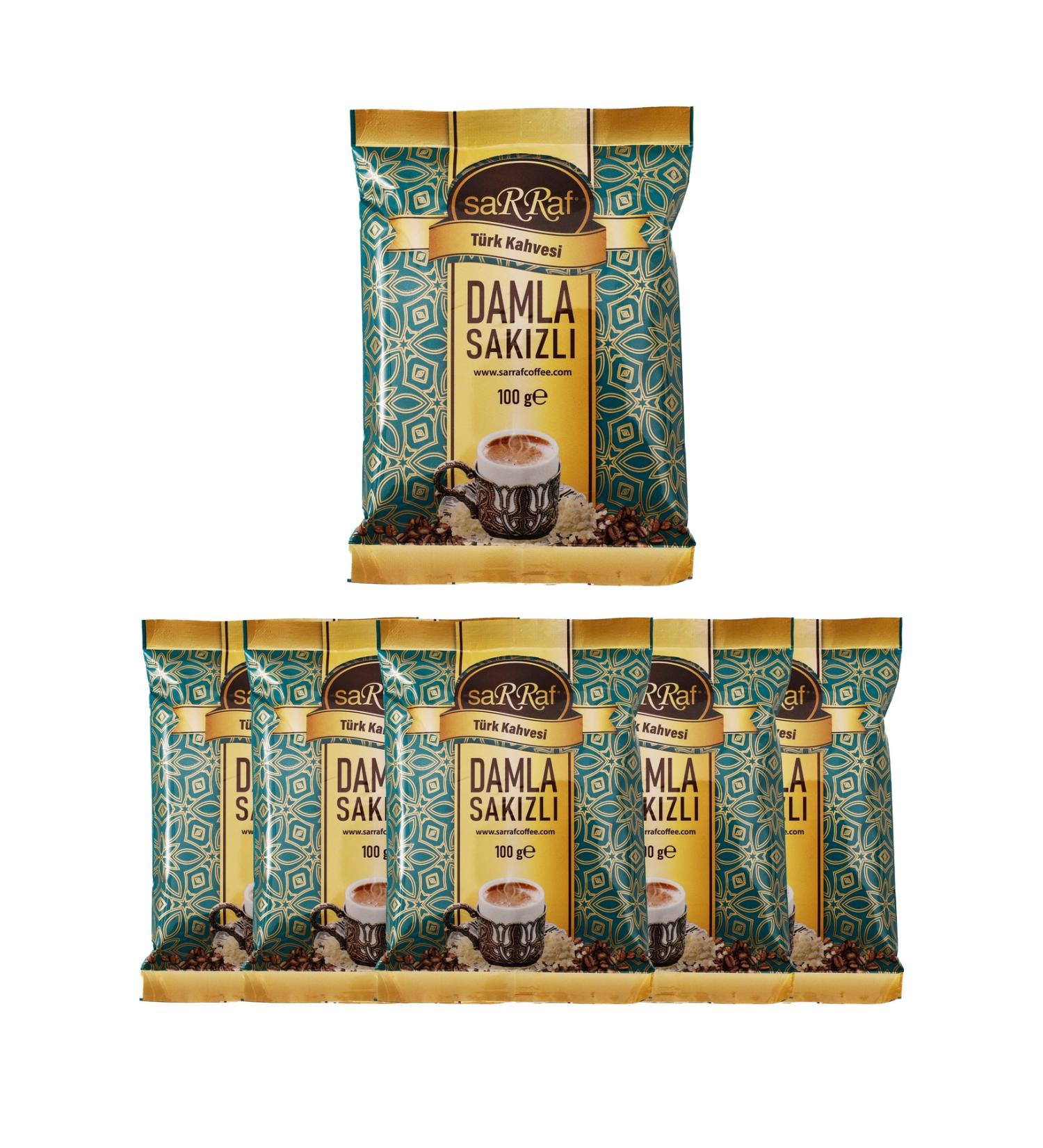 Sarraf Turkish Coffee Mastic Turkish Coffee 100gr 12 pieces - Buy Online on GoSupps.com