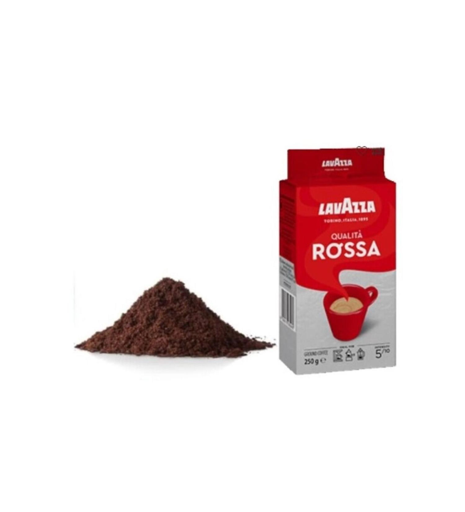 LavAzza Qualita Rossa 250 Gr Filter Coffee X4 - Buy Online on GoSupps.com
