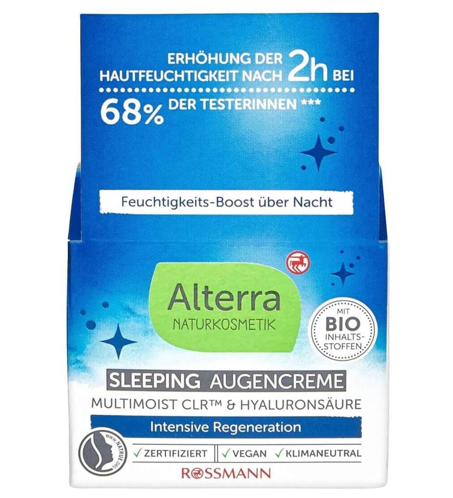 Alterra Brand: Sleeping Night Care Eye Cream 15 Ml Category: Face Cream