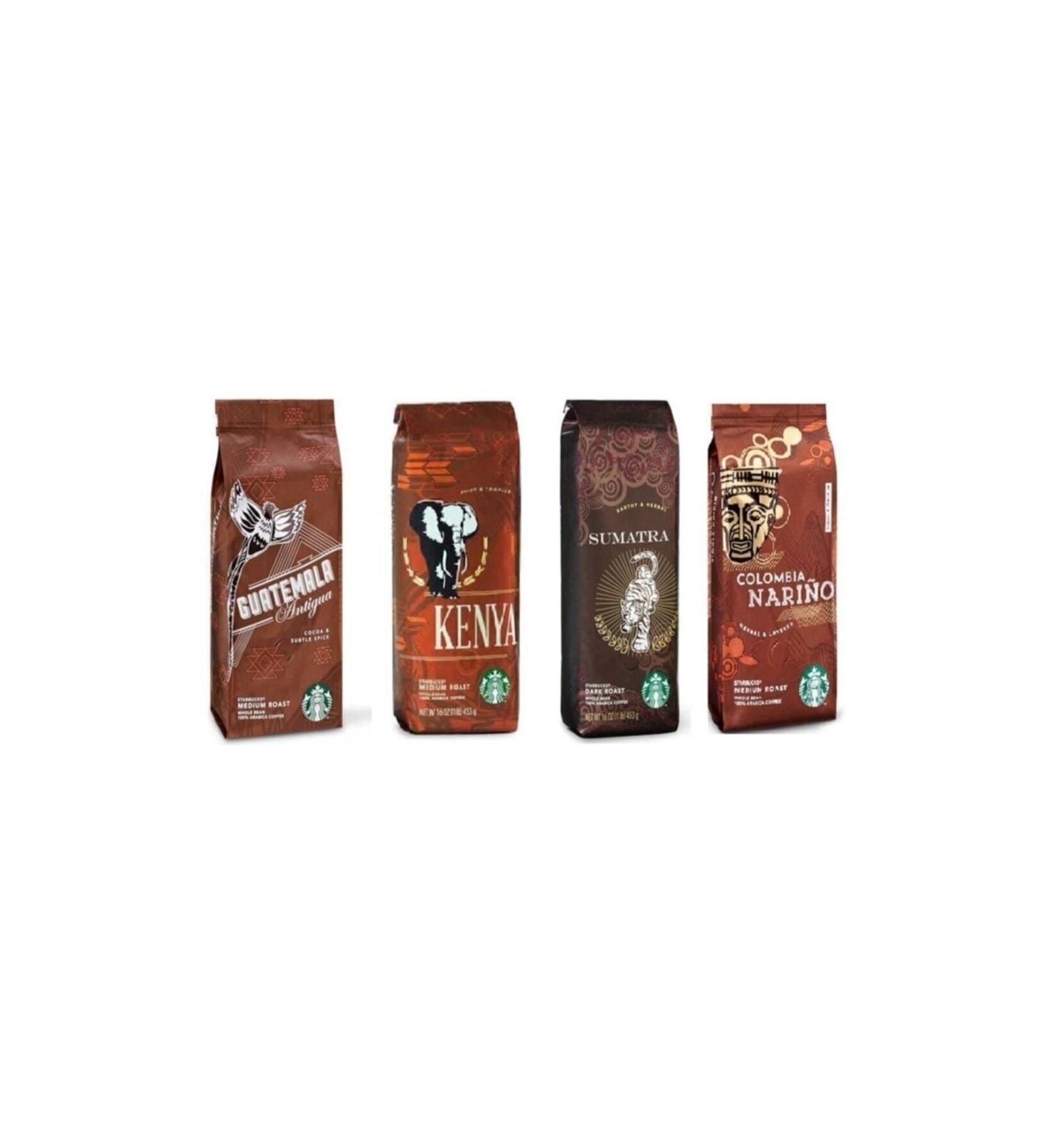 Starbucks Coffee Beans 4 Pieces 250 Gr