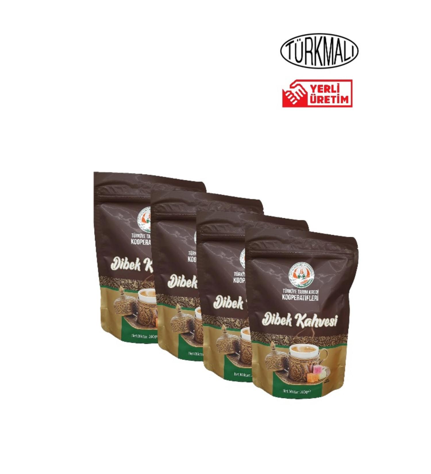 Agriculture Credit DIBEK COFFEE 200 GR 4-PACK AGRICULTURE CREDIT
