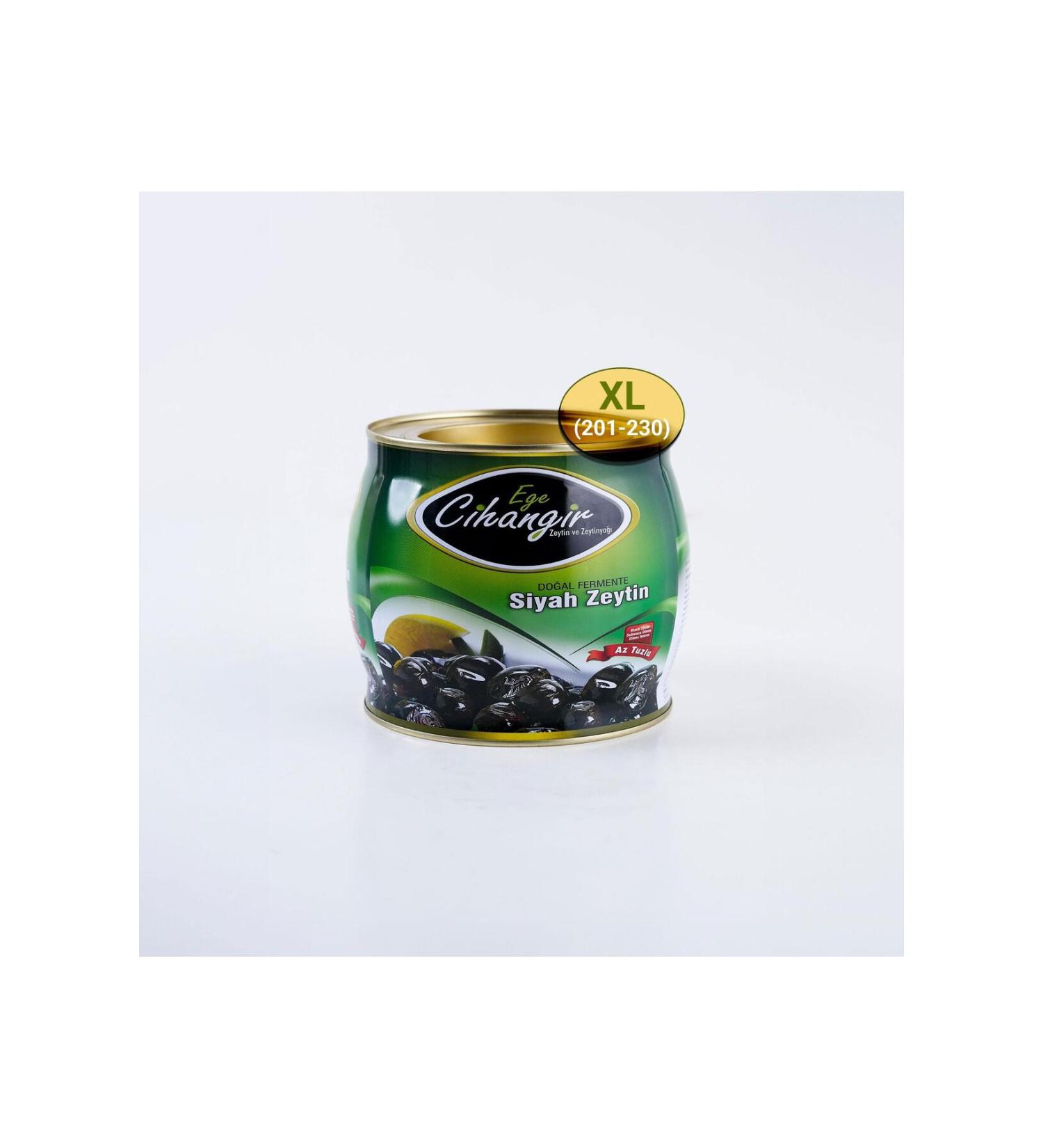 Aegean Cihangir Oily Sele Olive XL - 2 kg Tin - Aegean Cihangir