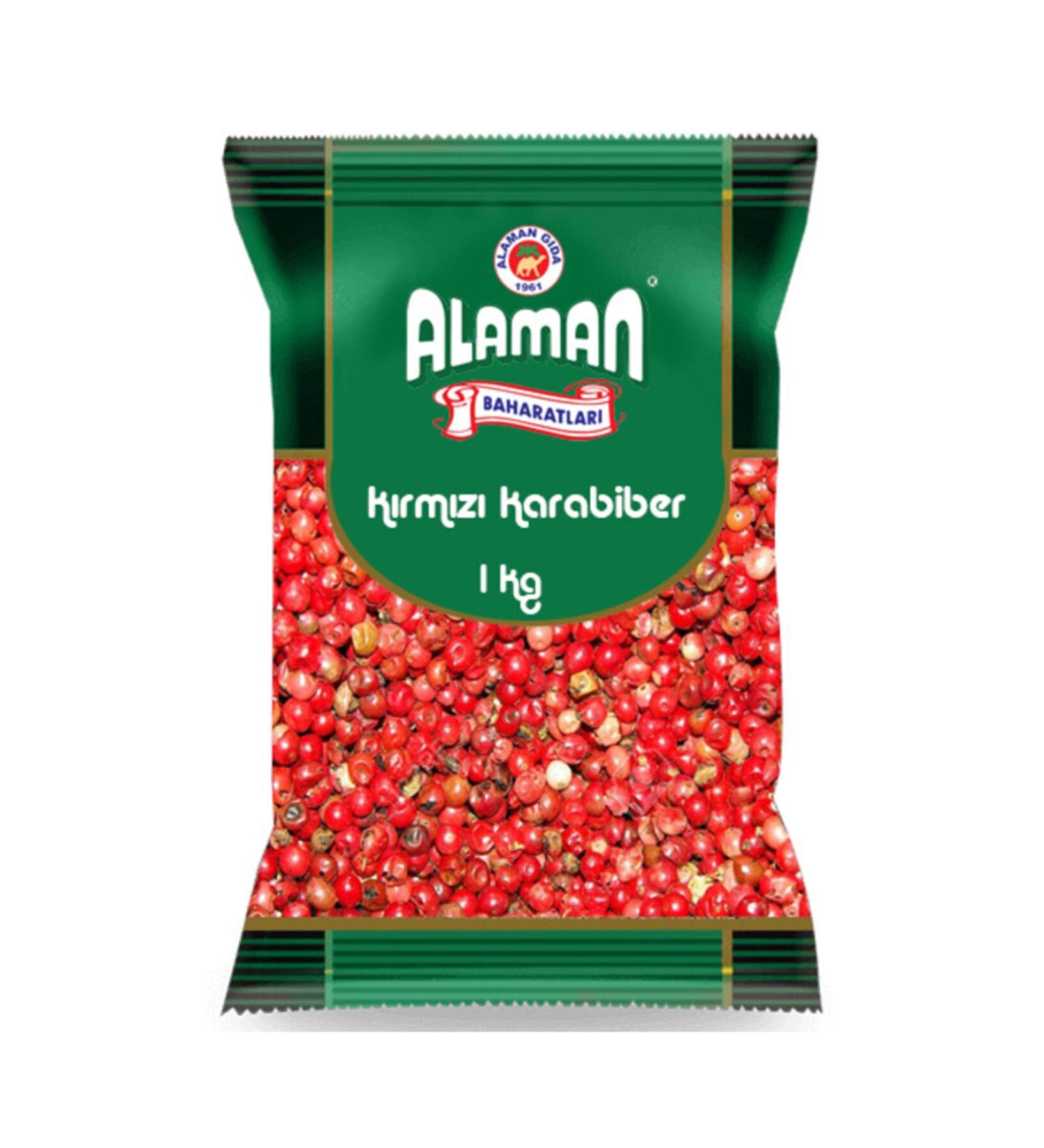 ALAMAN SPICES Black Pepper Red Grain 500 Gr