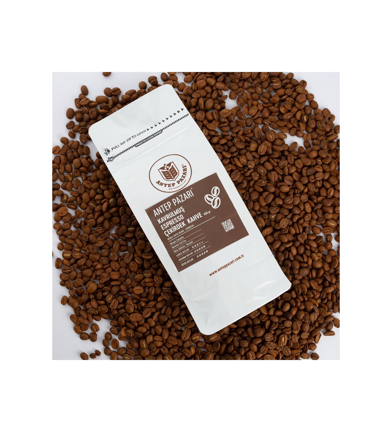 Antep Pazar Espresso Bean Coffee - Whole Coffee Beans- Colombia - 300 gr. - Buy Online on GoSupps.com