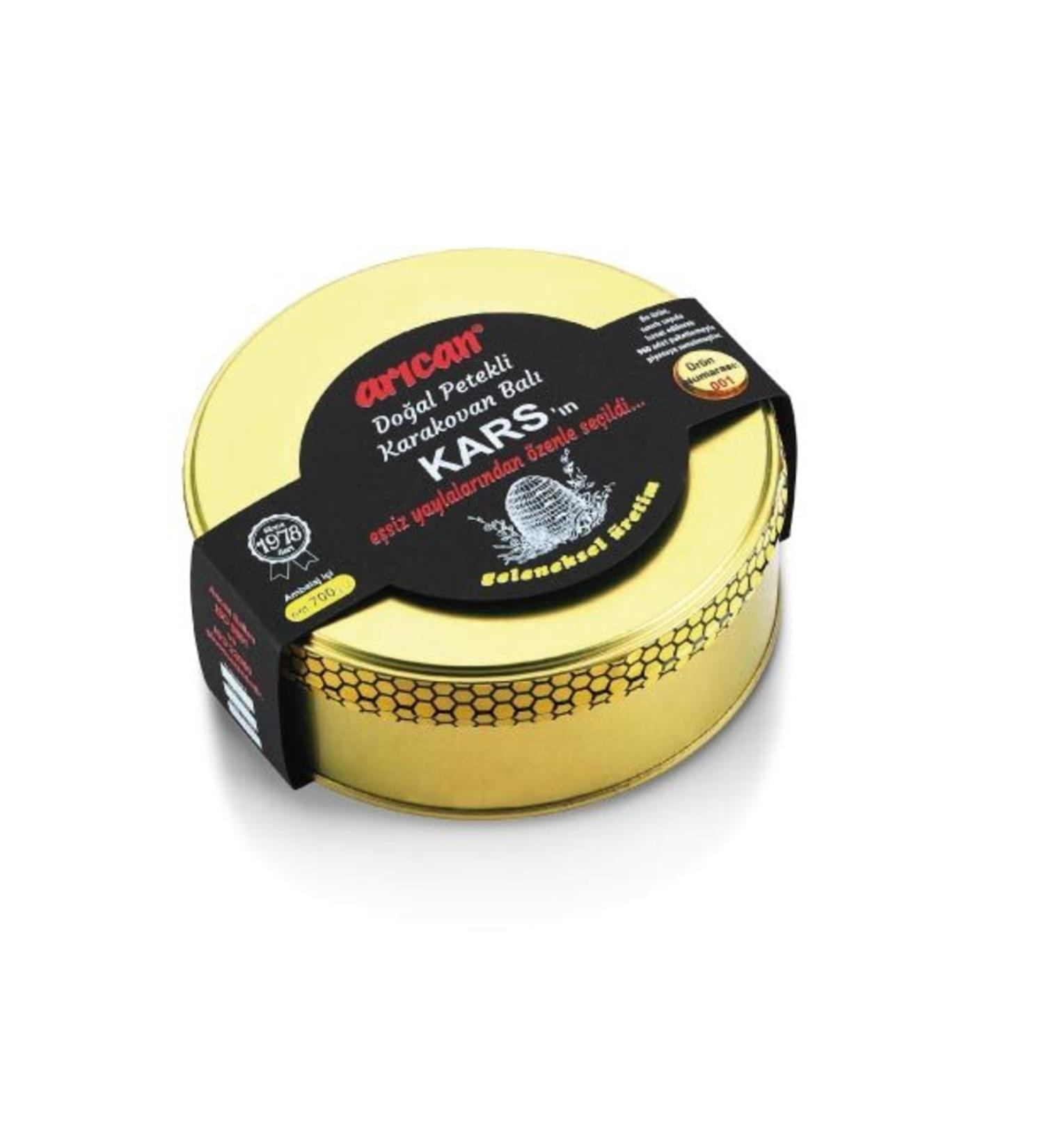 Ar can Kars Yayla Black Hive Honey 700gr