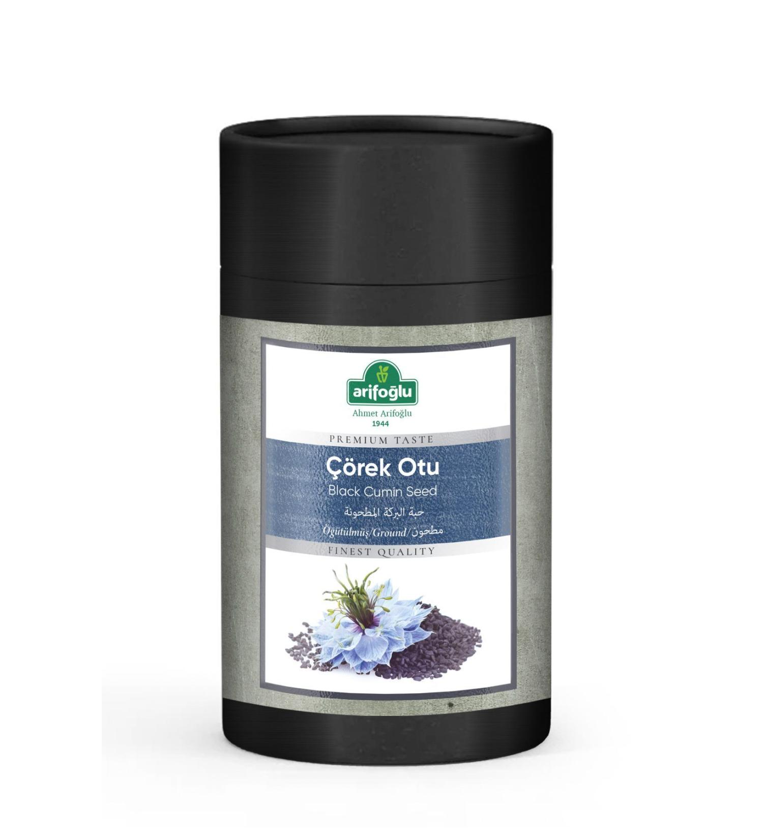 Arifo lu Black Cumin 150 gr Cylinder Box Ground