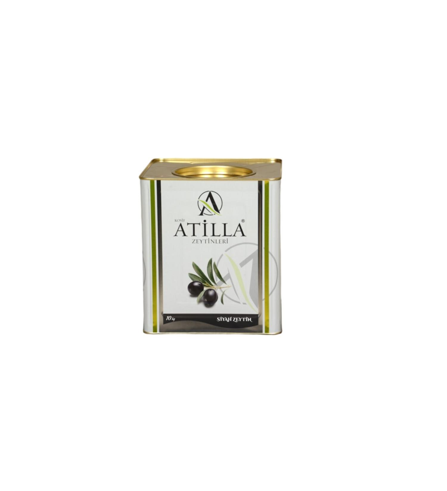 Atilla Olives Caliber Super Extra Black Olives 10 kg 351-380 - Buy Online on GoSupps.com