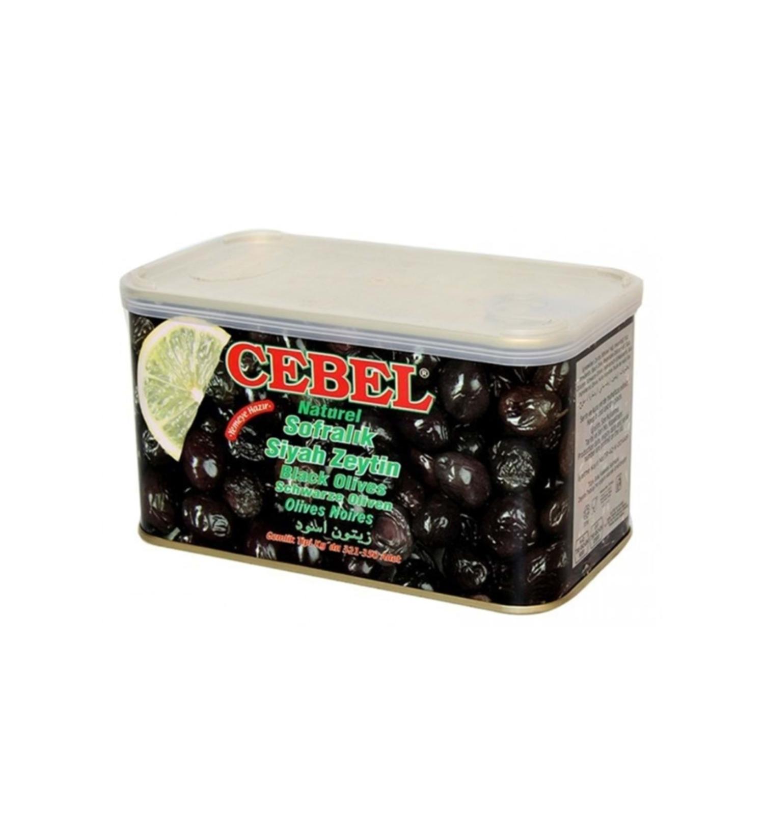 Cebel Black Olive 2 Xs 351-380 Caliber 1000 gr Pet