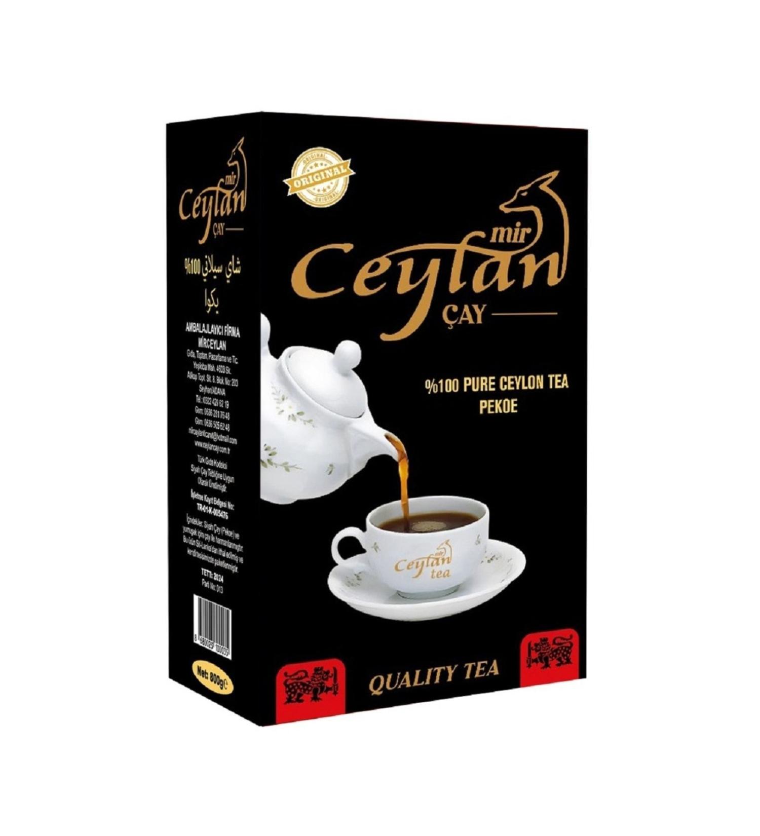 Ceylan tea 400 gr Imported Ceylon Sri Lanka Ceylon Black Leaf Smuggled Tea